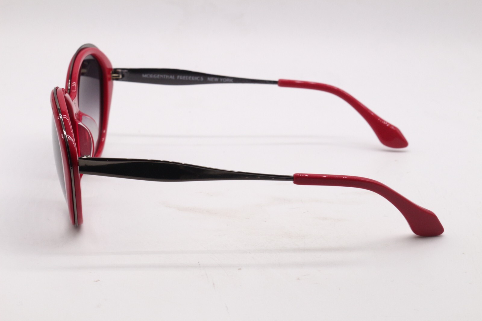 MORGENTHAL FREDERICS HEIDI 258 RED GRADIENT AUTHENTIC FRAMES SUNGLASSES 55-15