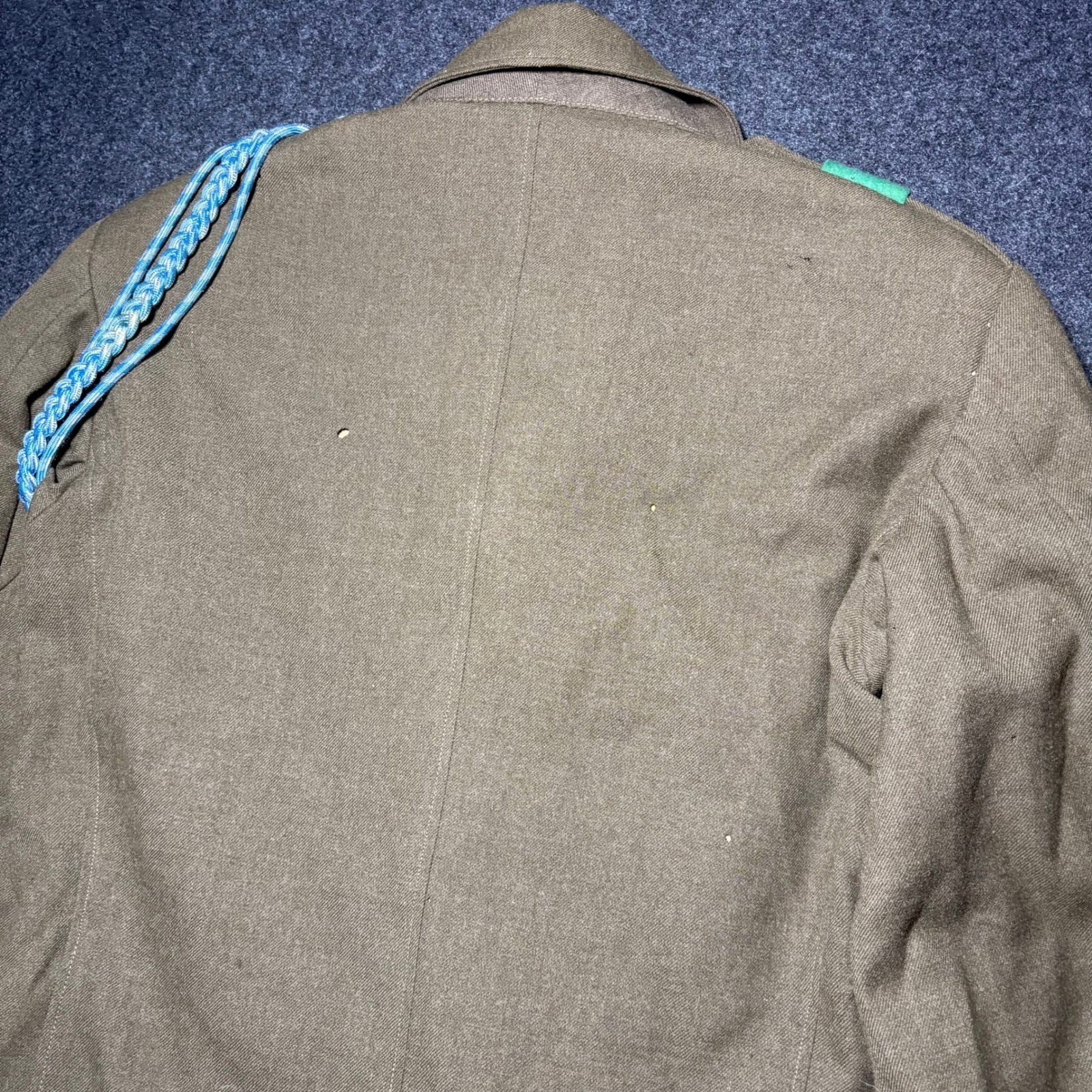 Vintage Korean War US Army Ike Jacket 8th Army Sgt Multi Ribbon Overseas Bars