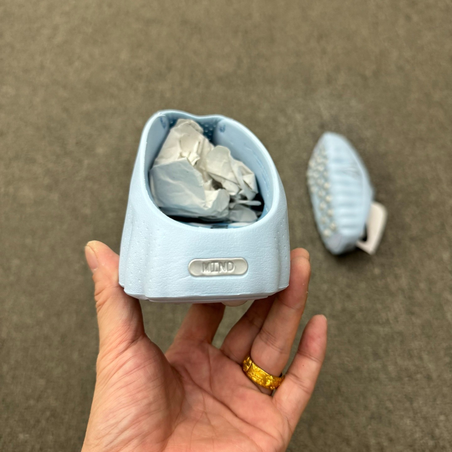 Nike x Travis Scott Mind 001 Light Blue Slip-On Clog Slippers