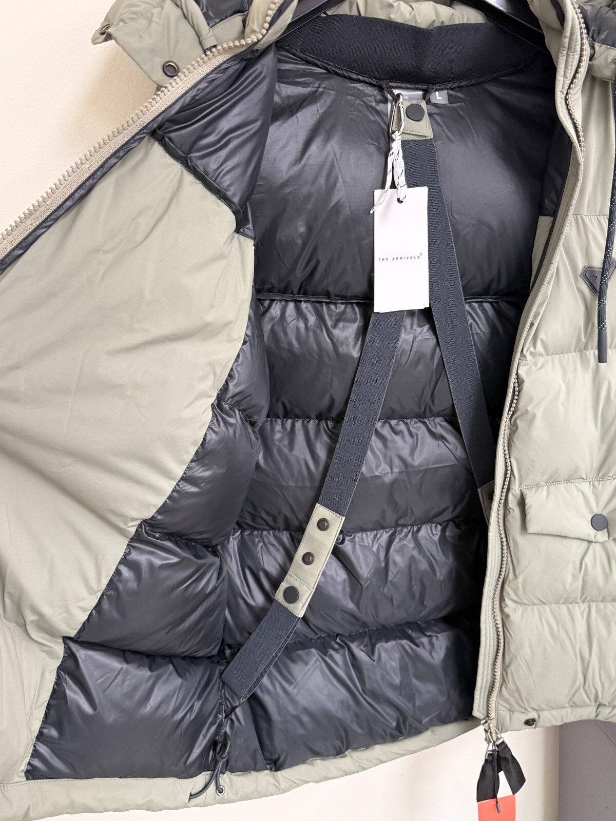 *CLEARANCE*The Arrivals Turbo Puff Man Jacket SAGE 9.1 [SIZE L]