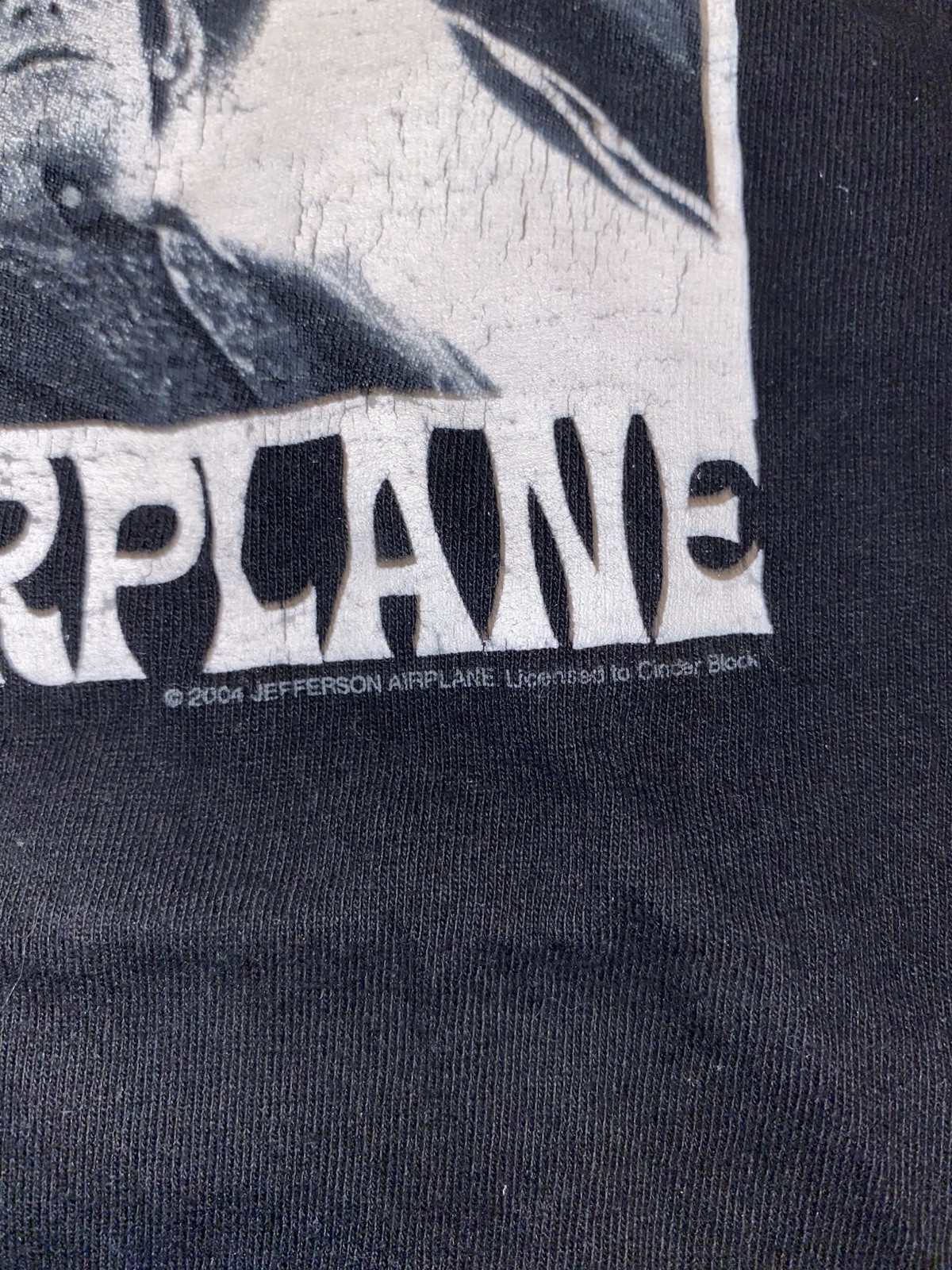 Vintage Y2K Cinder Block Jefferson Airplane Mens Shirt Size Small