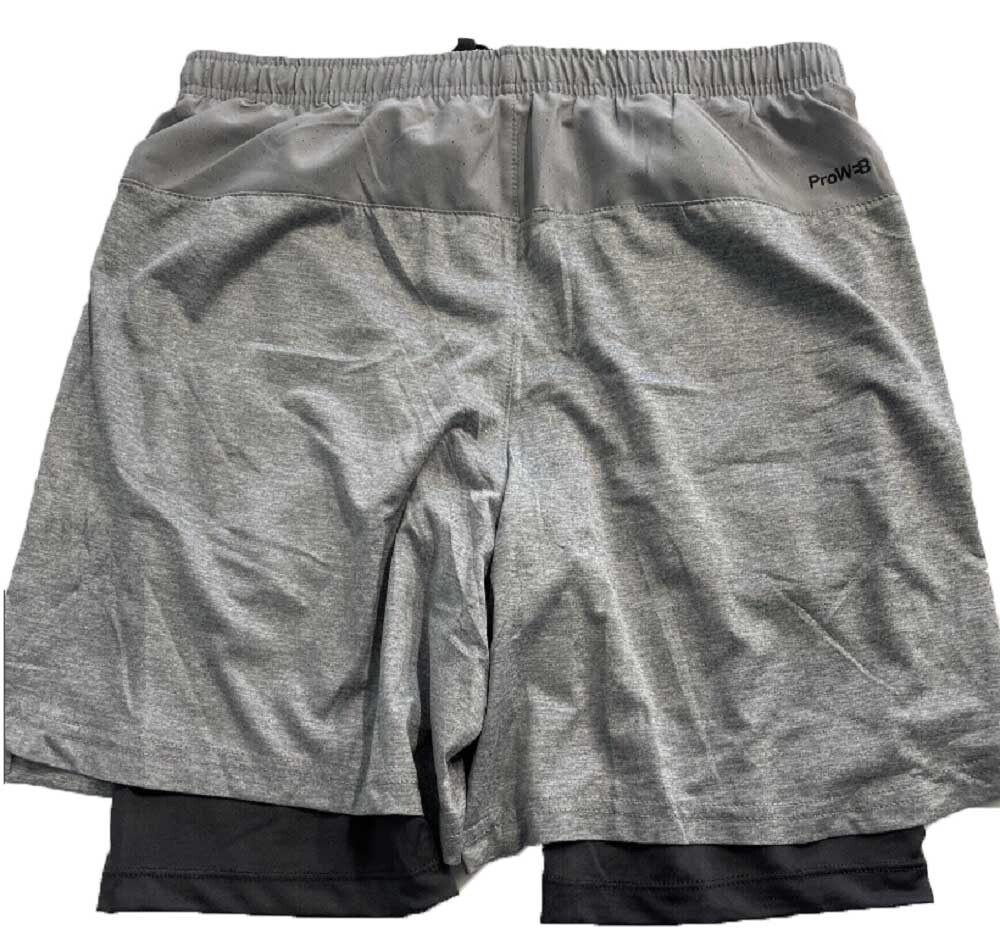 Spyder Active Men’s Performance Proweb Stretch Shorts Gray