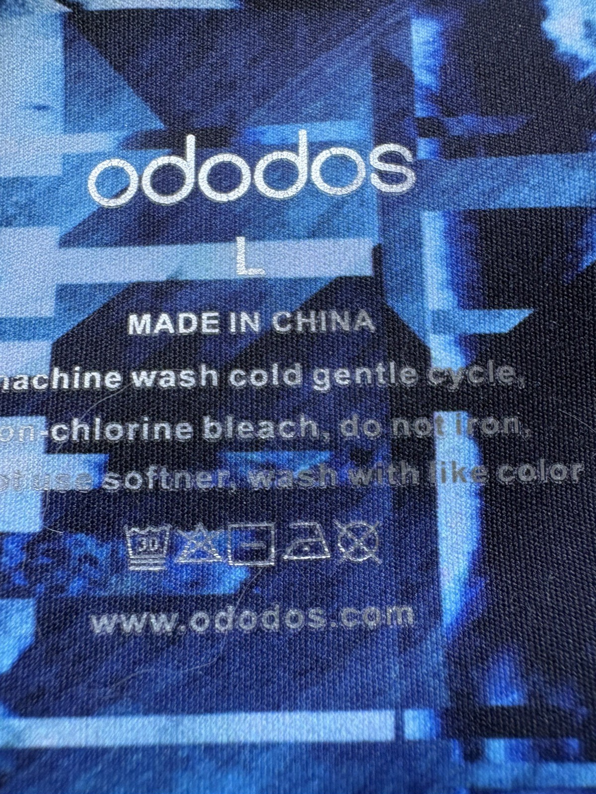 Women’s Ododos Colorful Biker Style Stretch Pull on Shorts W/Side Pockets-NICE!