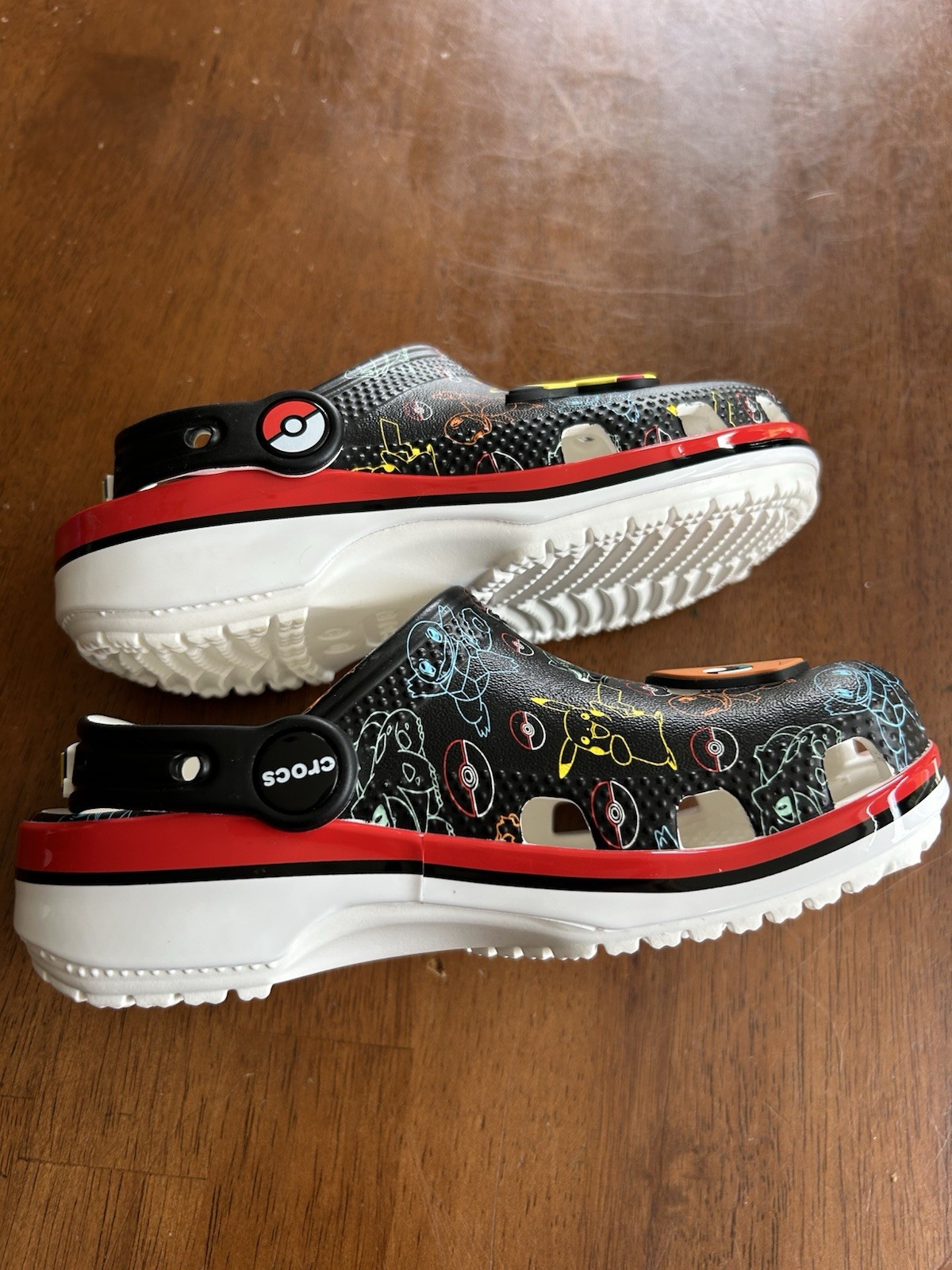 Crocs Kids’ Pokemon Classic Clogs Multi Color Size C11 Brand New No Tags/box