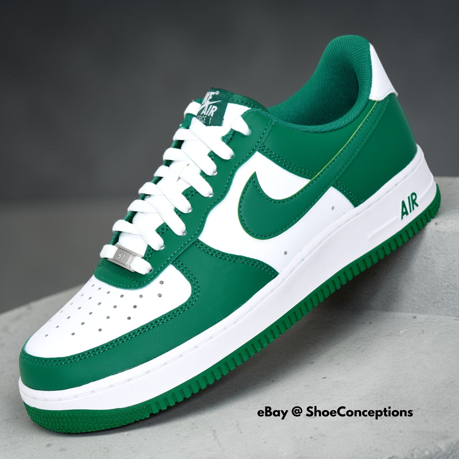 Nike Air Force 1 ’07 Shoes White Malachite FJ4146-122 Men’s Sizes NEW