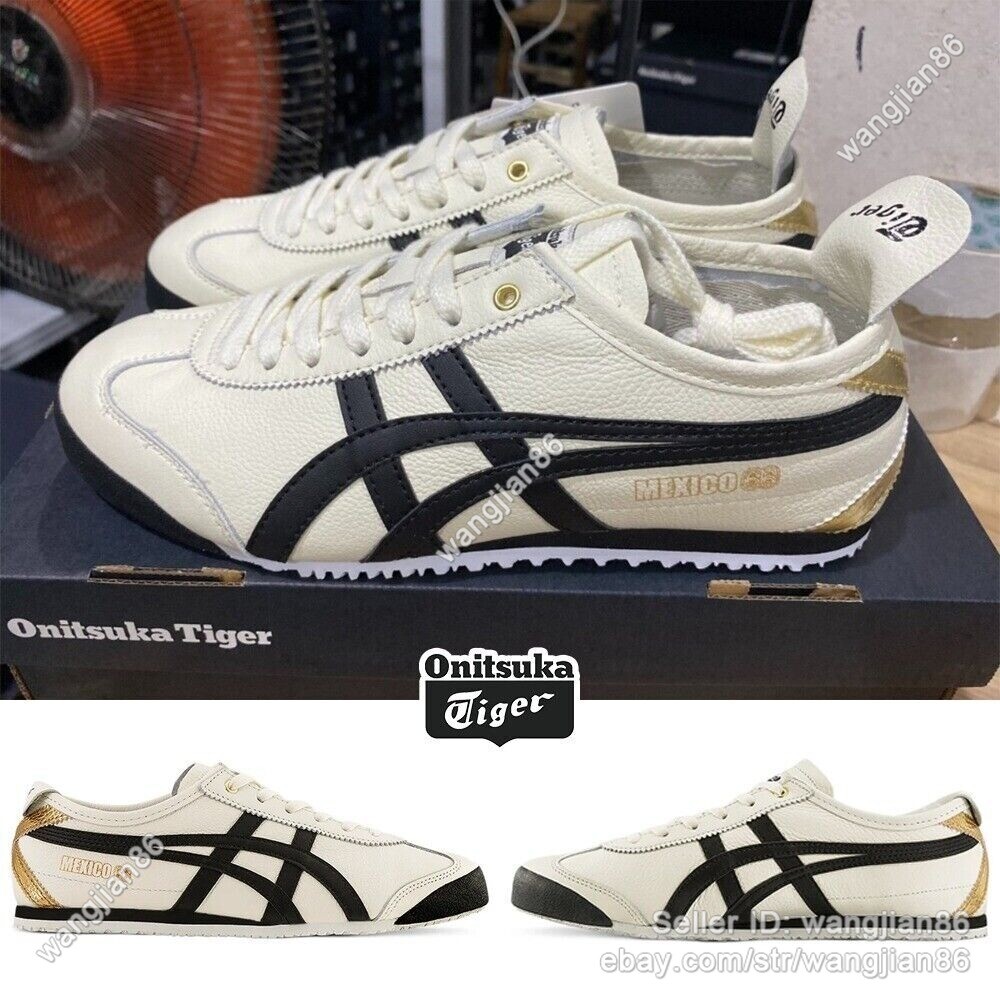NEW Onitsuka Tiger Mexico 66 Cream/black Sneakers – Classic Unisex Shoes