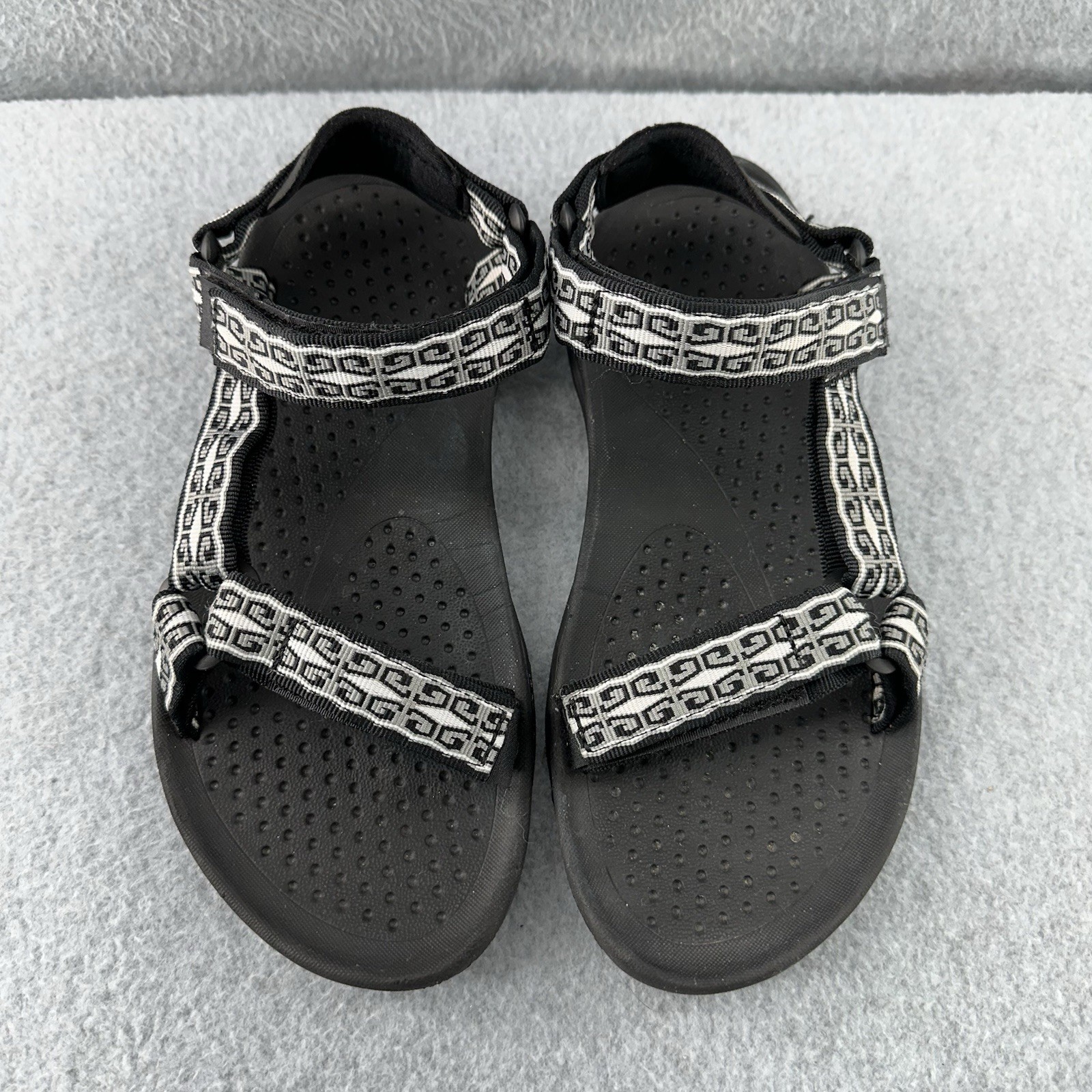 Teva Hurricane Sport 3 Sandals Women’s Size 7 Black Strappy Hiking Trail Outdoor