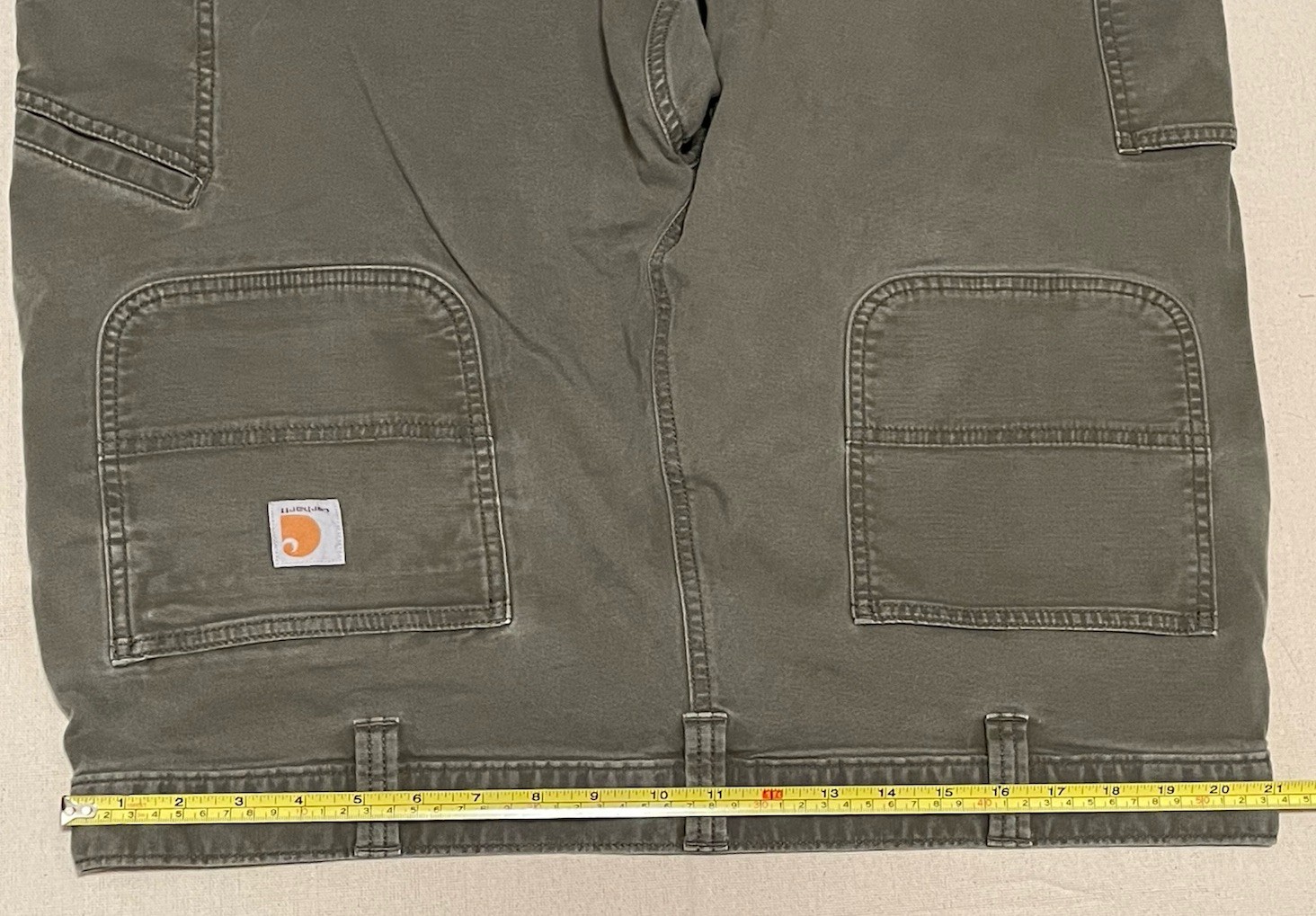 Carhartt Double Knee Workwear 102802-217 Relaxed Fit Pants Men’s Sz 42×30(28)