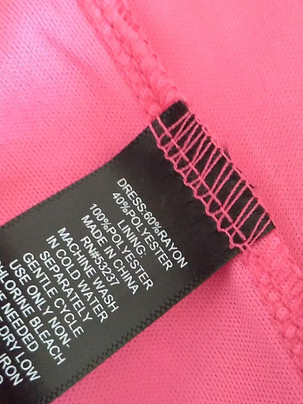 Mille Gabrielle Pink Summer Dress Size Large