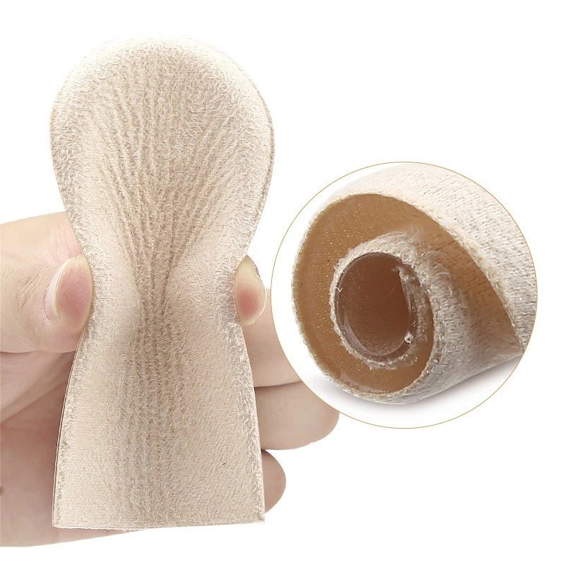 Shoe Insoles Invisible Height Increase Silicone Gel Heel Lift Taller Inserts Pad