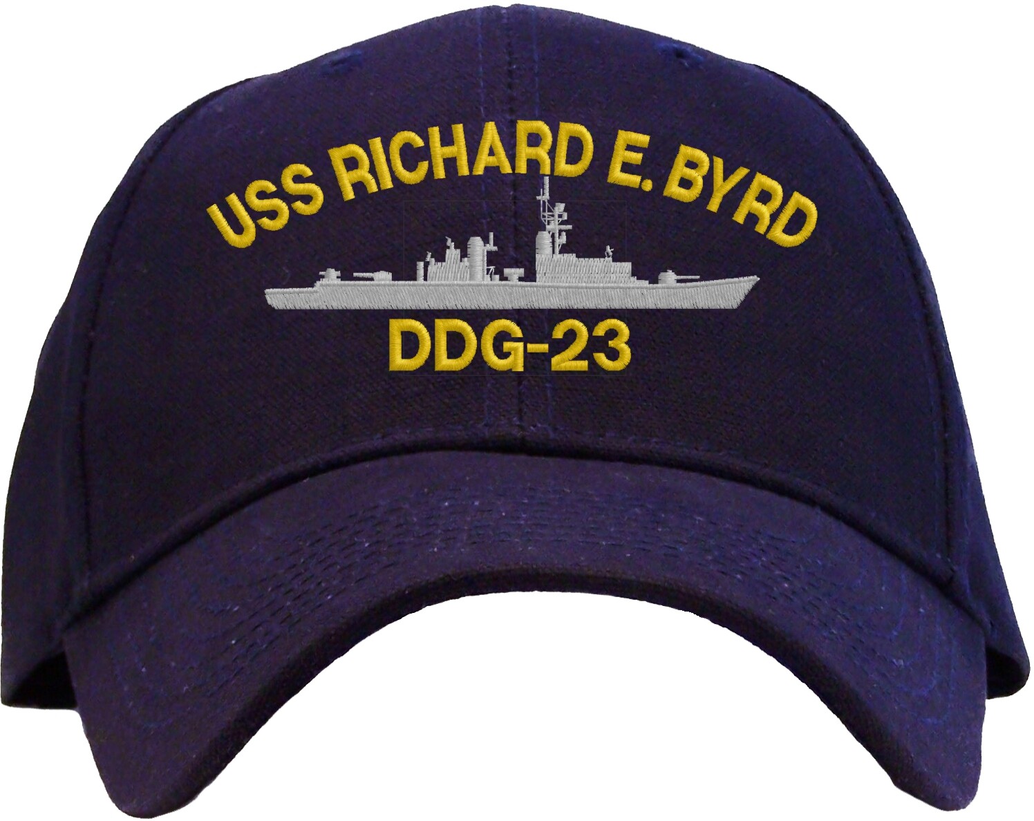 USS Richard E Byrd DDG-23 Embroidered Baseball Cap – Available in 3 Colors – Hat