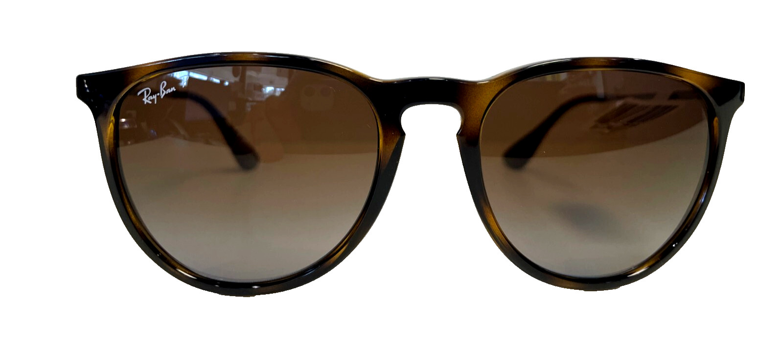 RAY-BAN ERIKA tortoise/brown POLARIZED RB4171 710/T5 54 sunglasses