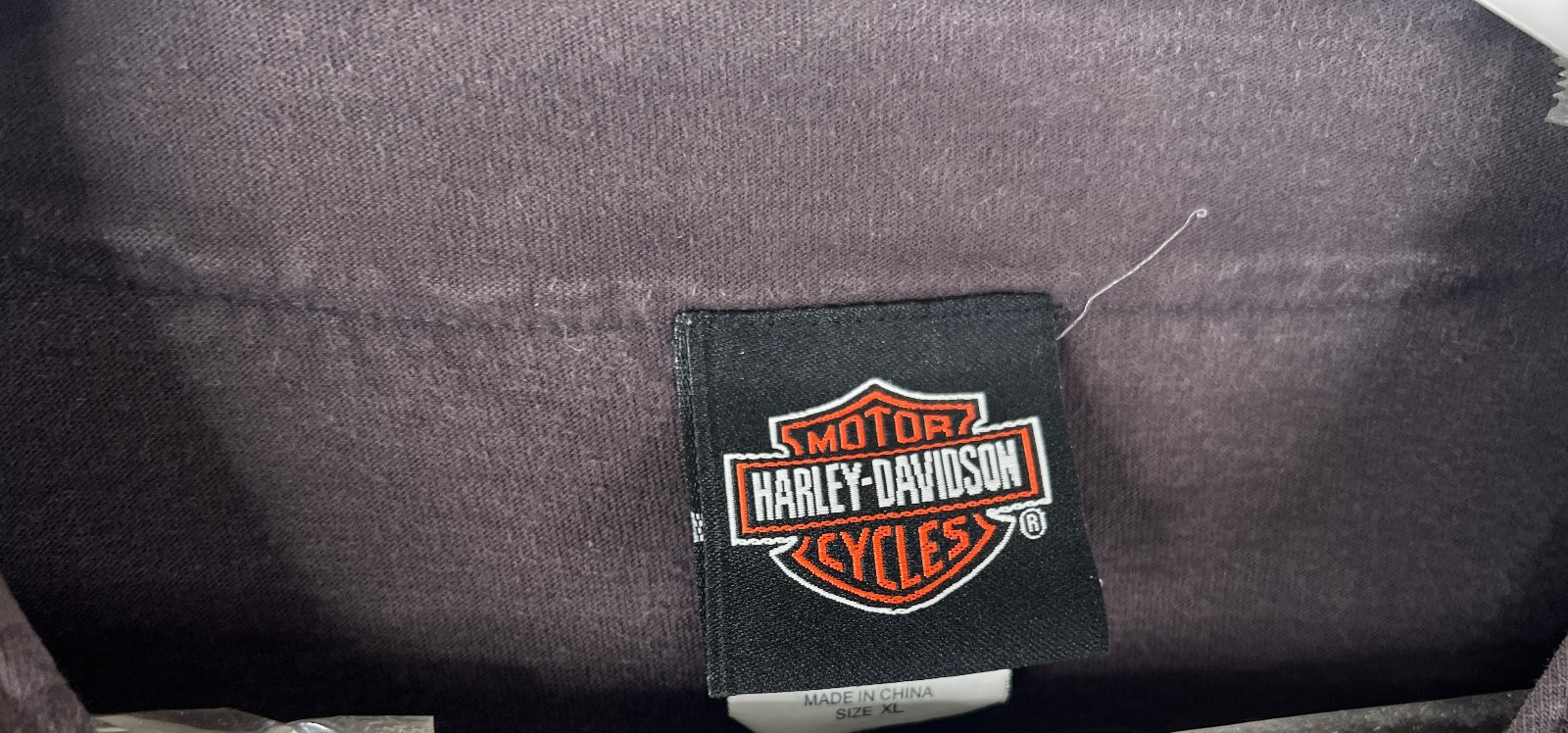 Vintage Harley Davidson Baseball Jersey Style Shirt Men’s Size XL Carson City NV