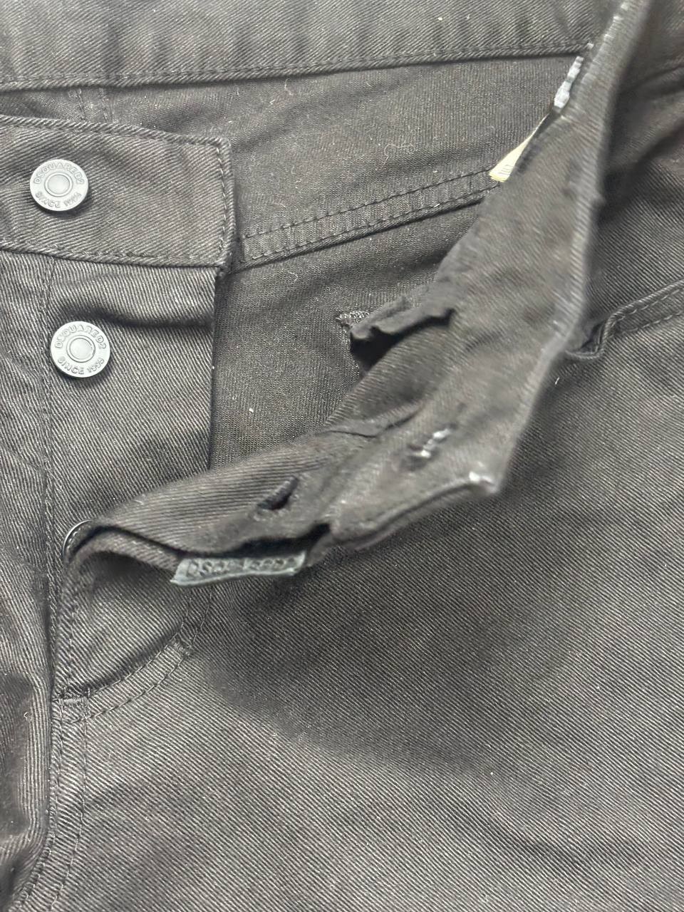 DSQUARED2 Black Denim Jeans Size 54 Made in Romania Straight Slim Authentic