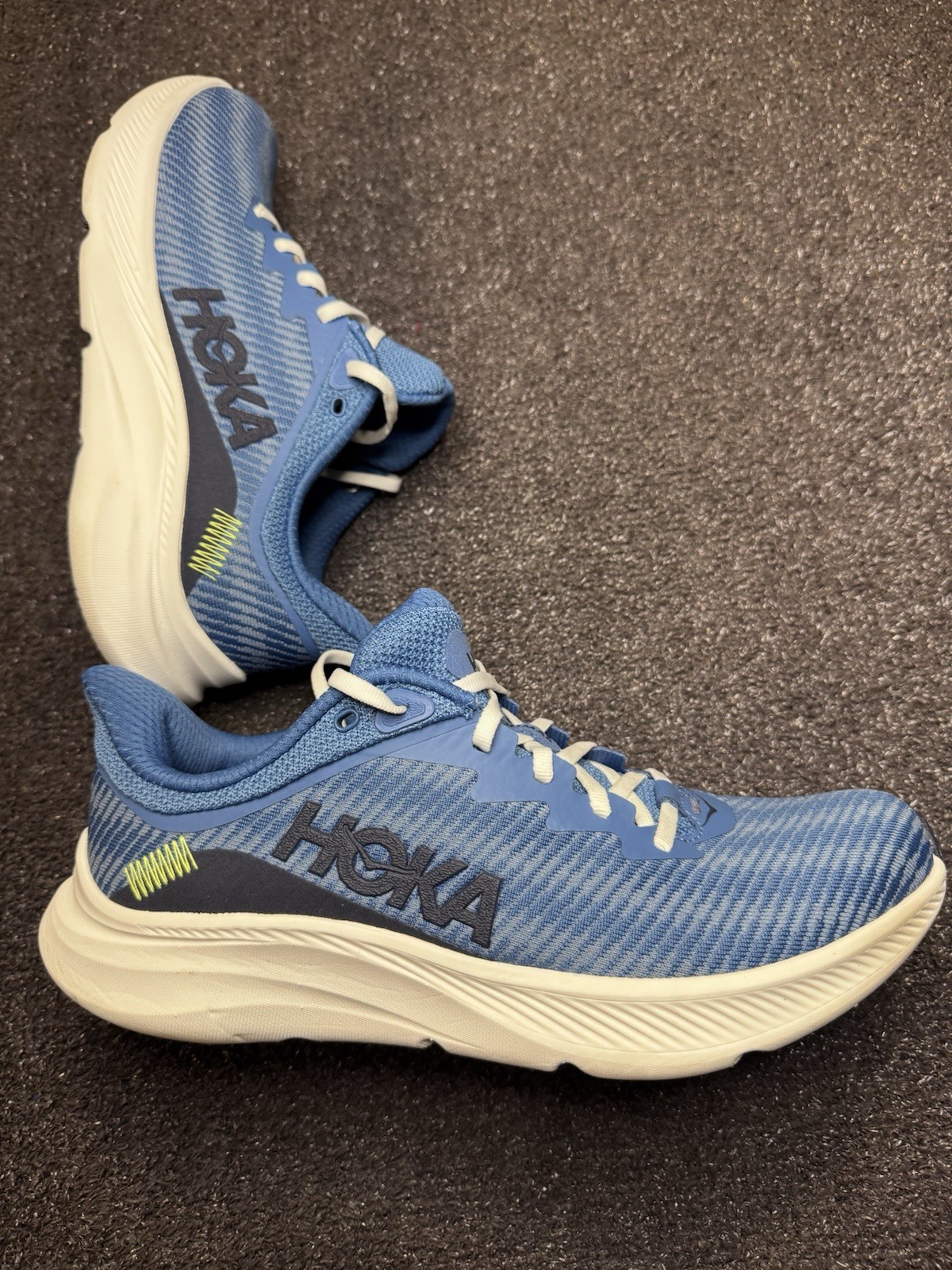 Hoka One One Solimar Men’s Size 9 1123074 Foggy Night/white Running Shoes