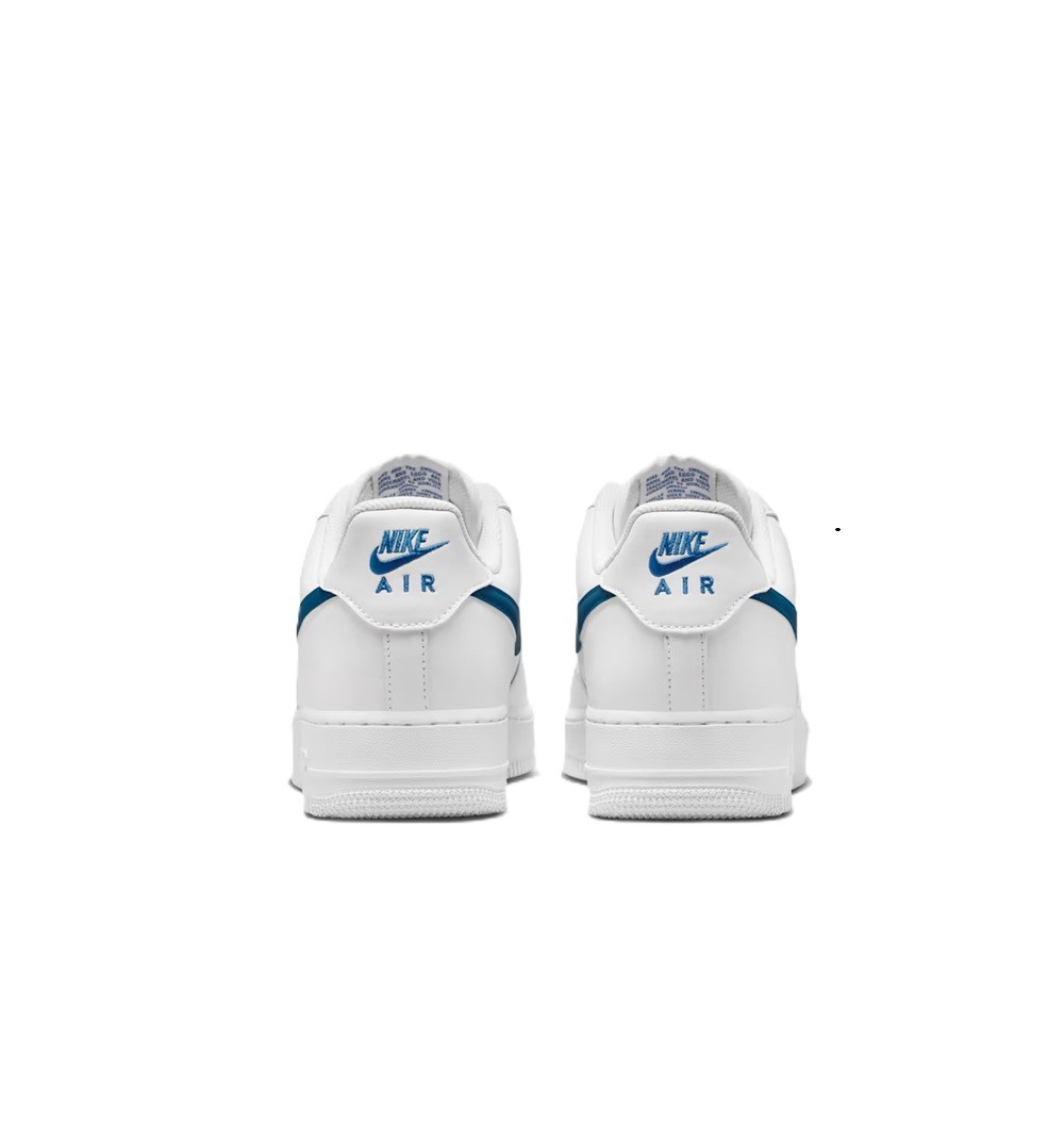 Men’s Nike Air Force 1 ’07 White/Court Blue-White (FJ4146 123) – 8