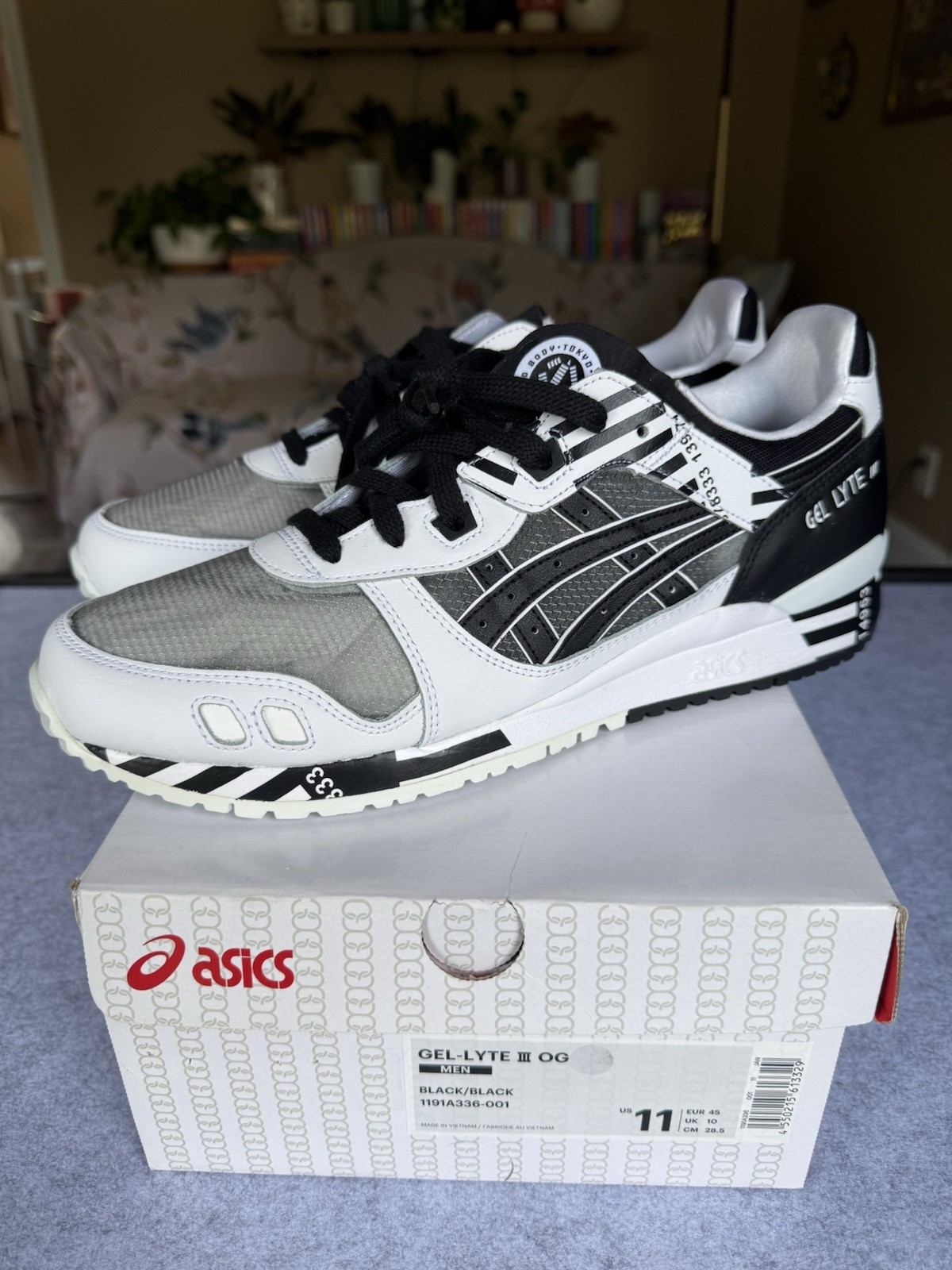 ASICS GEL-LYTE III OG Tokyo / “Barcode” (30th Anniversary) – 11M *BRAND NEW*