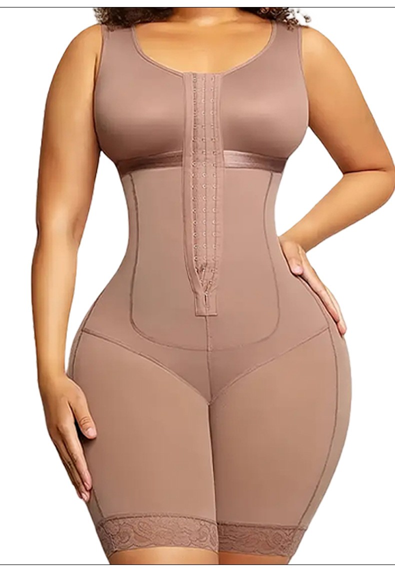 One Piece Shapewear Cinched Abdomen Lifted Buttocks Tight Arched Buttocks Corset