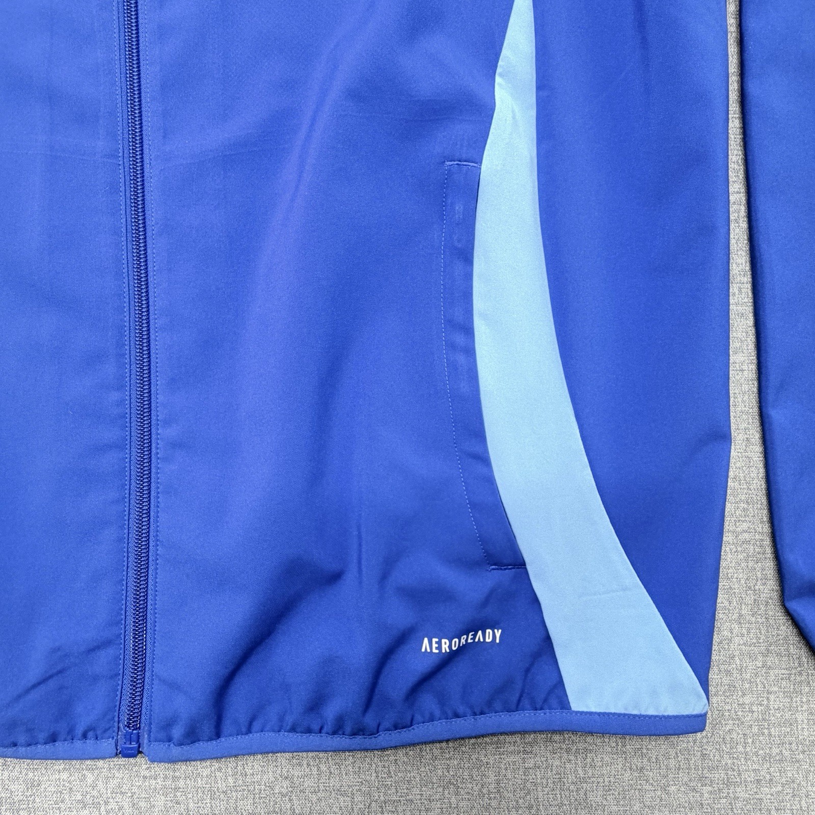 Adidas Como 1907 Tiro 24 Competition Soccer Track Jacket Mens L NWT Blue Serie A