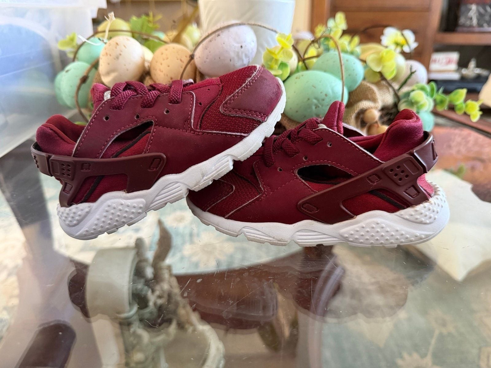 Nike Huarache Run (TD) – Red / White