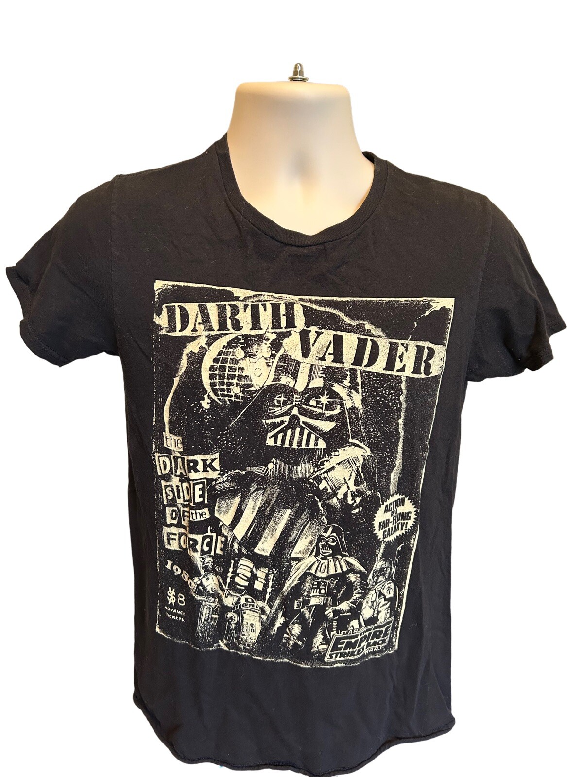Men’s Star Wars Graphic T-Shirt. Darth Vader Dark Side Force Anakin Skywalker.