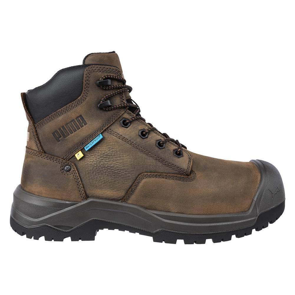 Men’s Puma Safety 6″ Granite HD MT Composite Toe Waterproof Work Boots