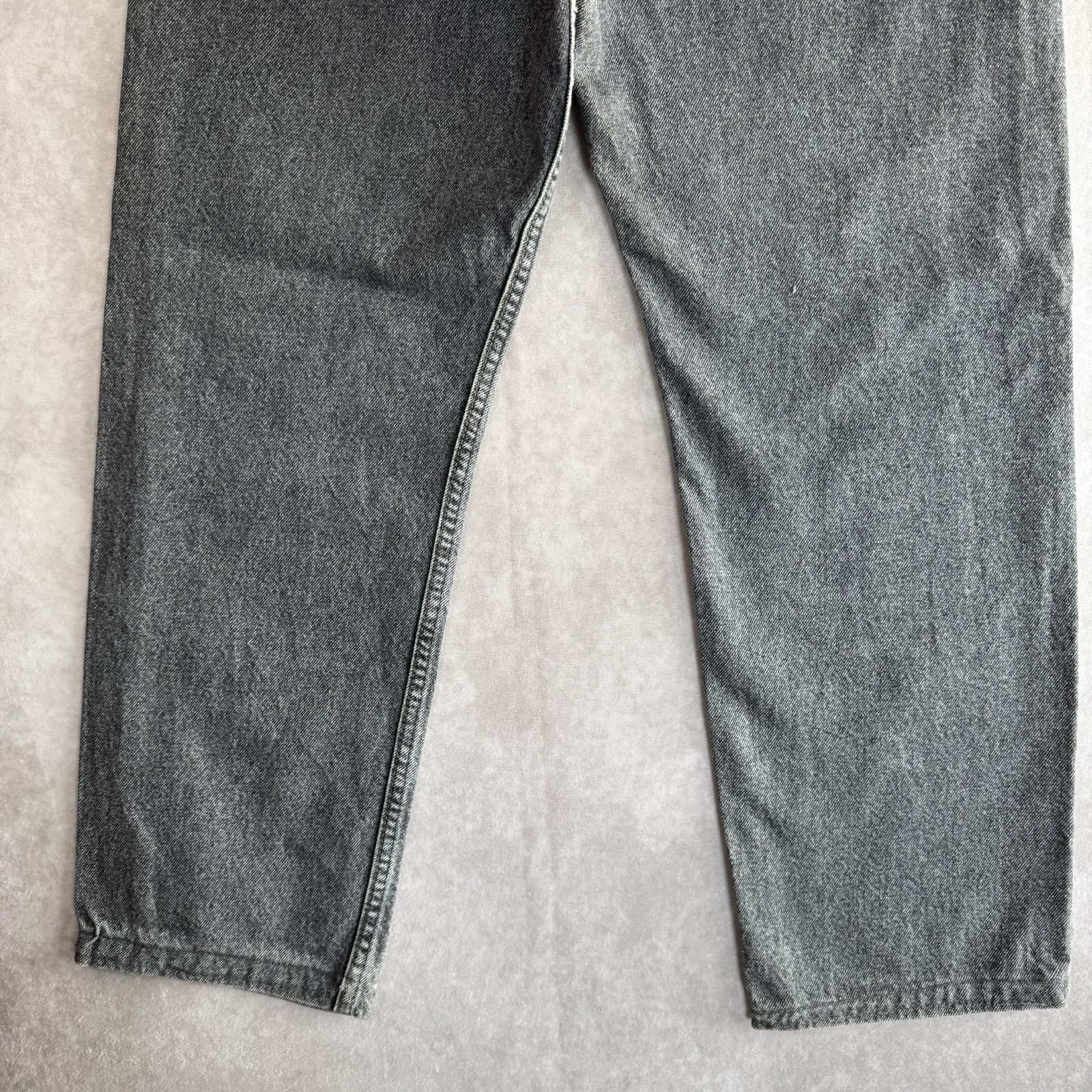 Levi’s 615 Jeans Men’s W32 L29 Grey Regular Straight Fit Zip Fly Orange Tab 90s