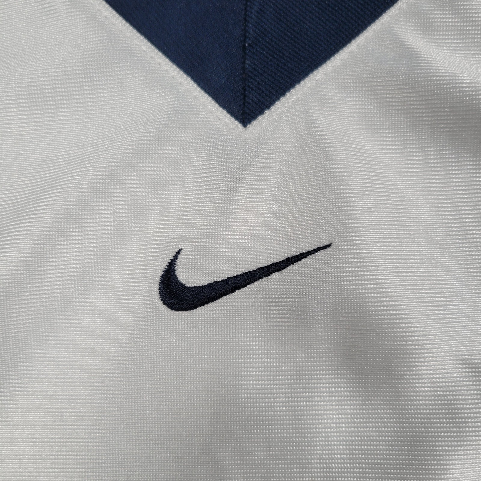 VTG Nike Jersey Men Large Shiny Dazzle Mesh Basketball Center Swoosh Reversible