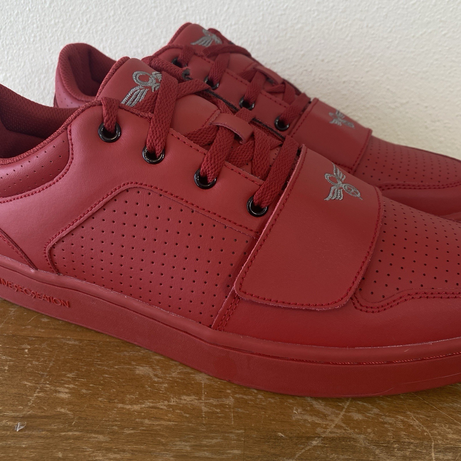 Creative Recreation Cesario Lo Red Leather Low Top Sneaker – Size 13