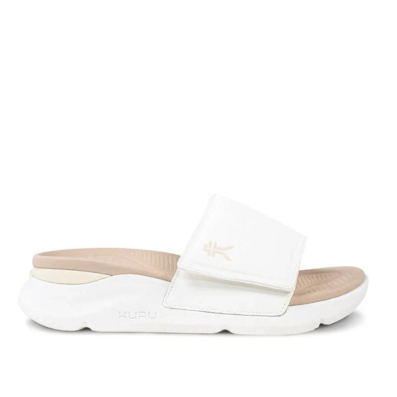 NEW Women’s Slide Kuru Moment Bright White-Sand- SHIPS FREE!