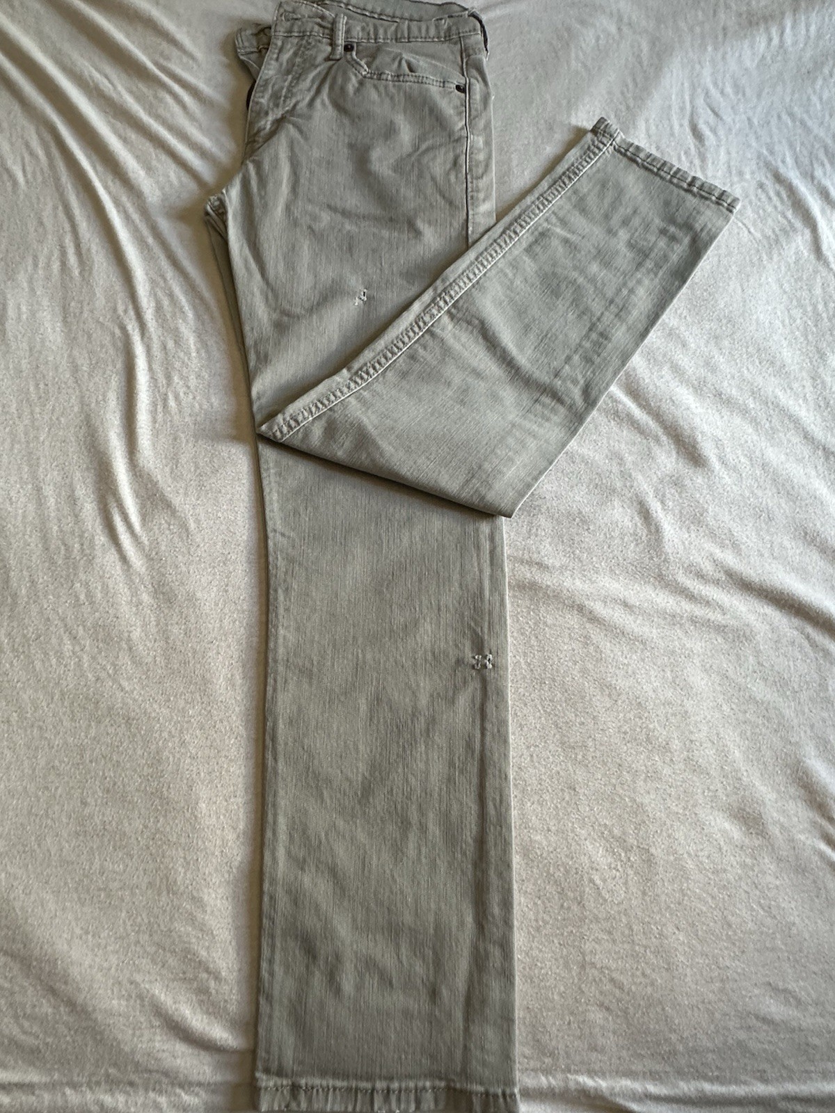 Levi’s 502 Jeans Tan/Beige Light Wash Denim Mid Rise 5-Pocket Button