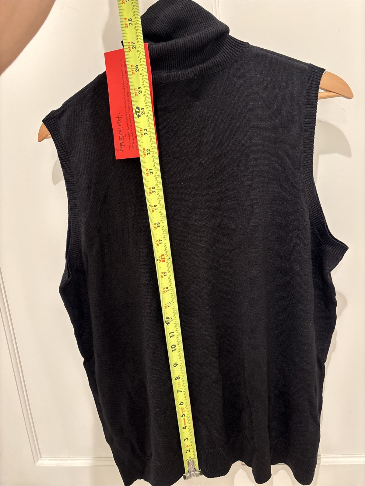 Diane Von Furstenburg Sleeveless Turtleneck Size 1X