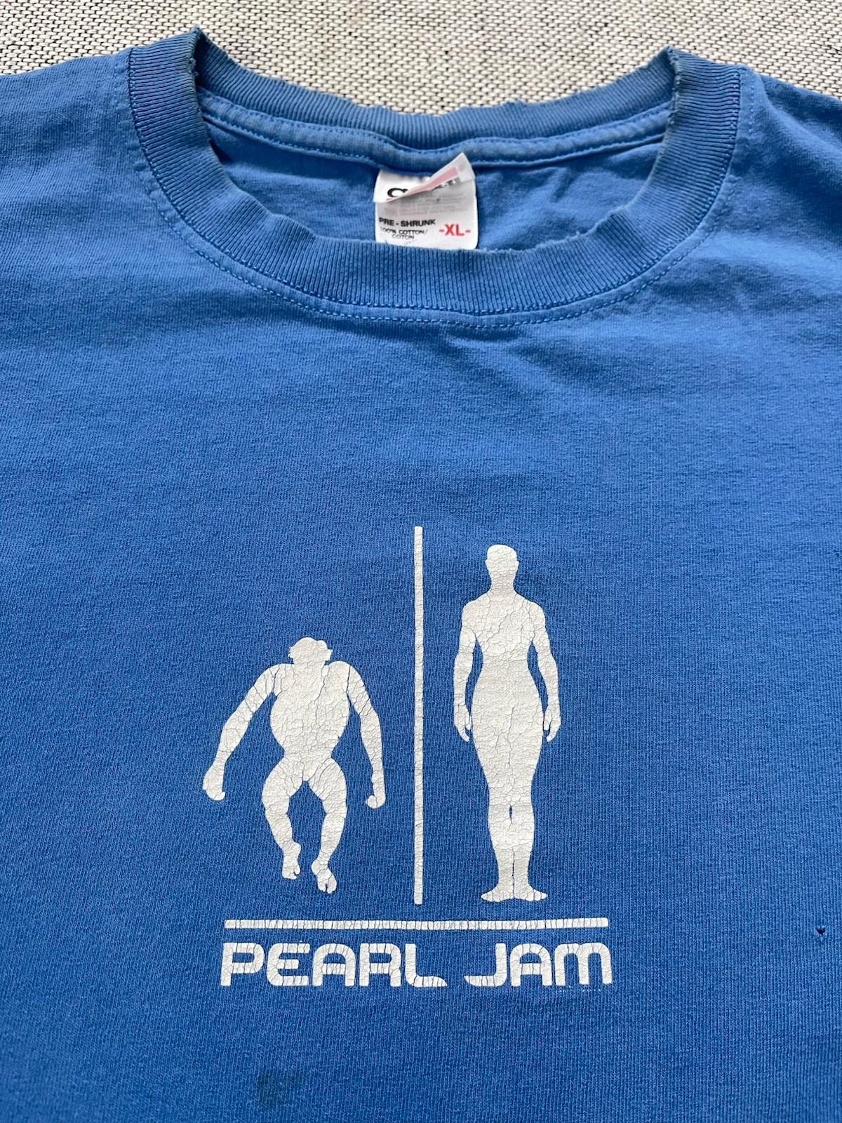 Vintage Y2K Blue year 2000 Pearl Jam Binaural Tour t shirt Adult XL