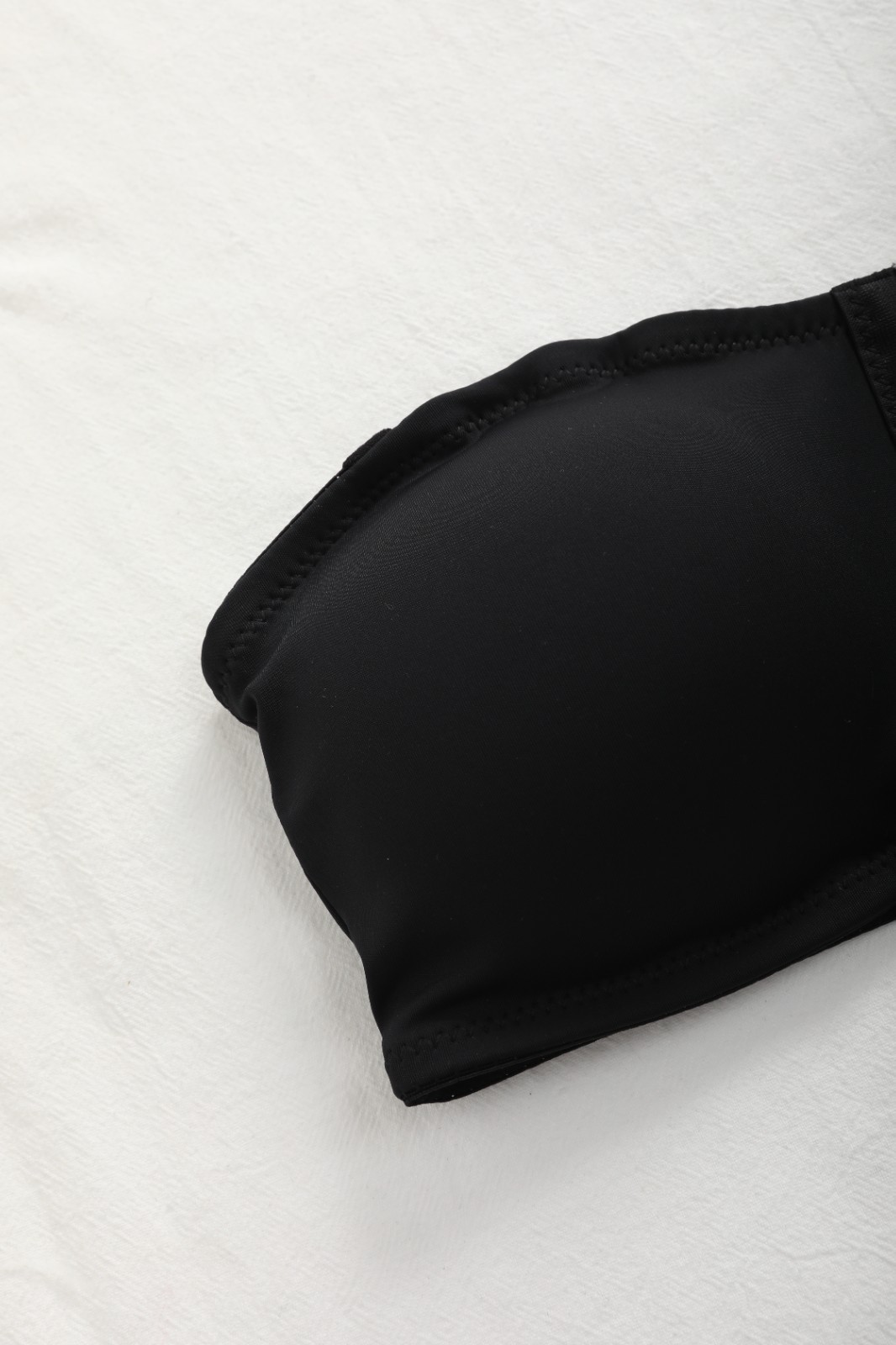 3 Pack Strapless Front Hook Bra Wireless Anti Slip Removable Pads Bandeau Bra
