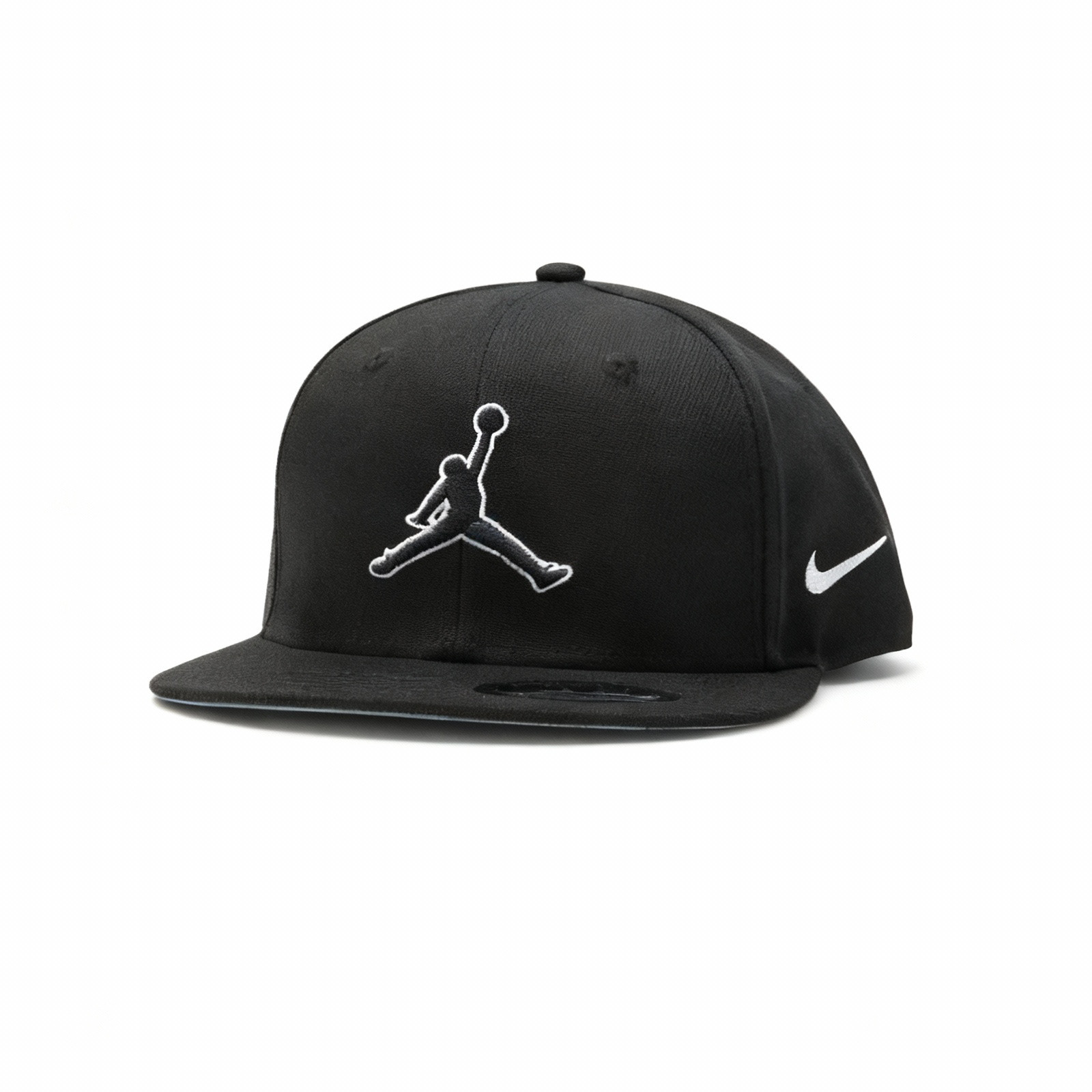 🔥Air Jordan Nike Jumpman Snapback Hat Cap Black / BLUE SZ L/XL