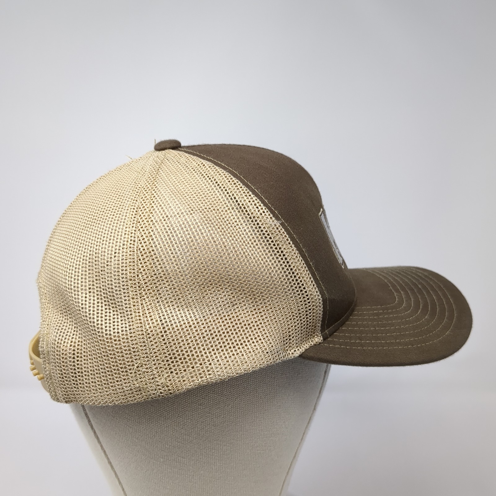 Kelly’s Bearing & Steel Supply Snapback Trucker Hat Brown OS Pacific Headwear