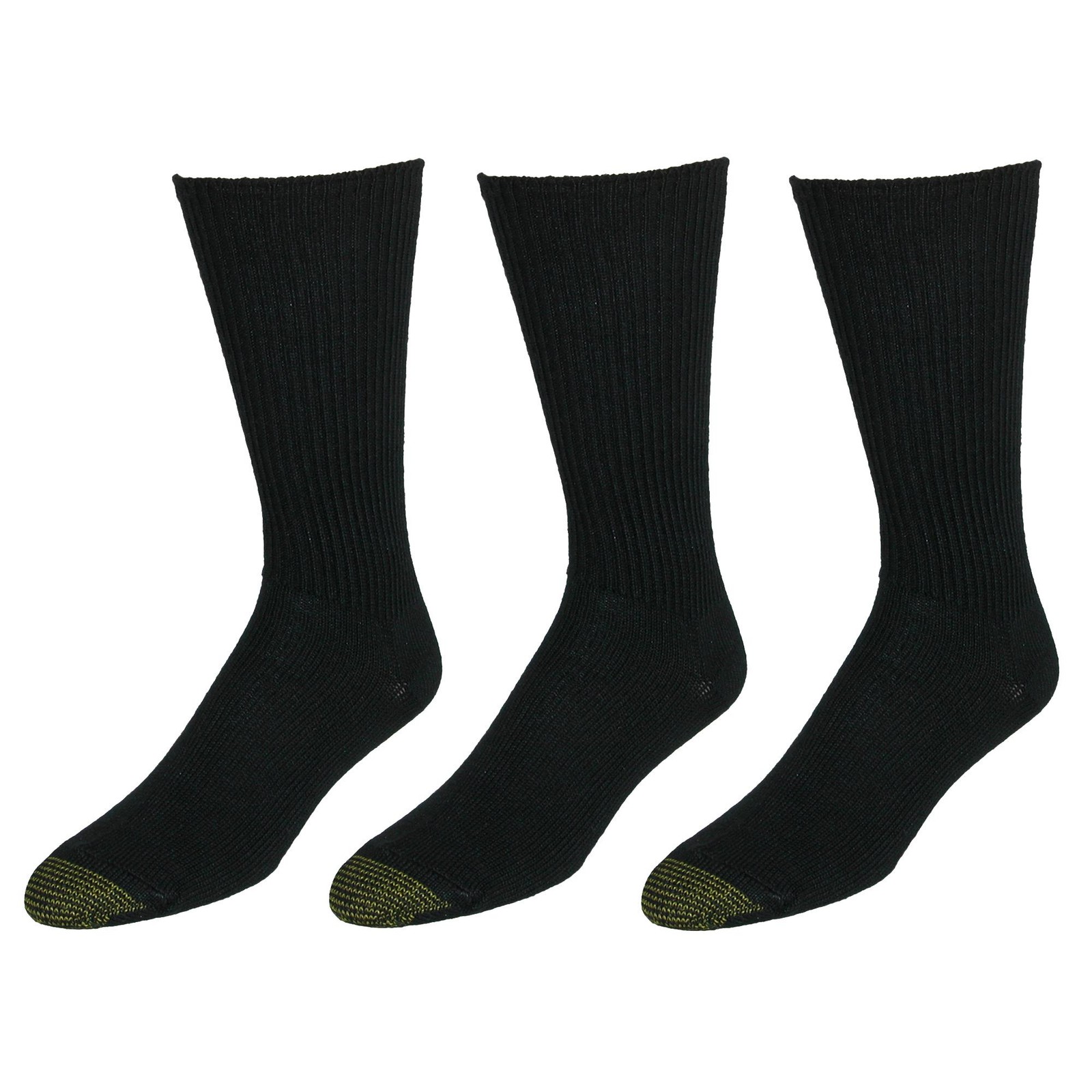 Gold Toe Men’s Extended Size Fluffies Dress Socks (3 Pair Pack)