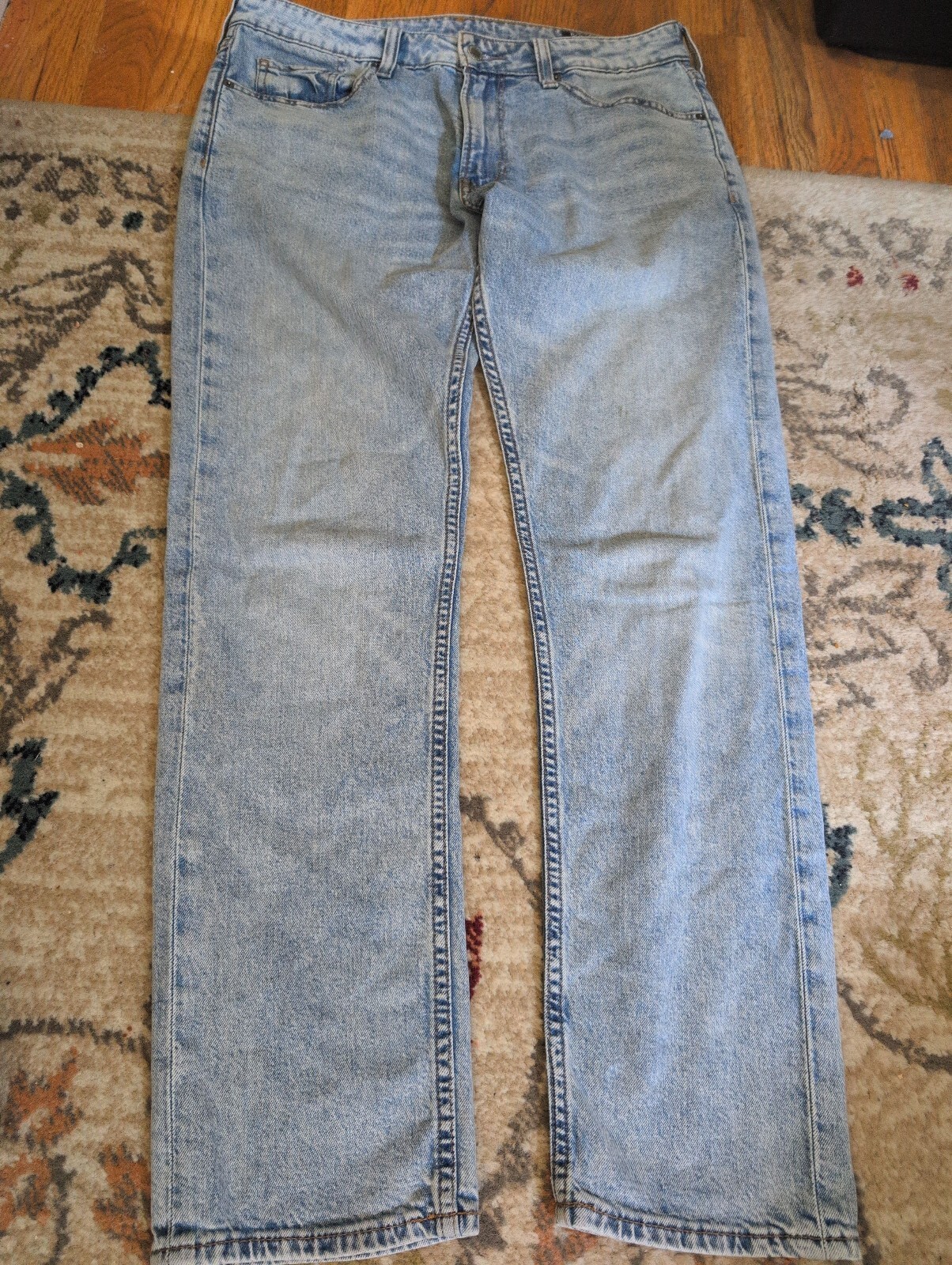 Bonobos Men’s Light Wash Straight Leg Jeans Size 32×32