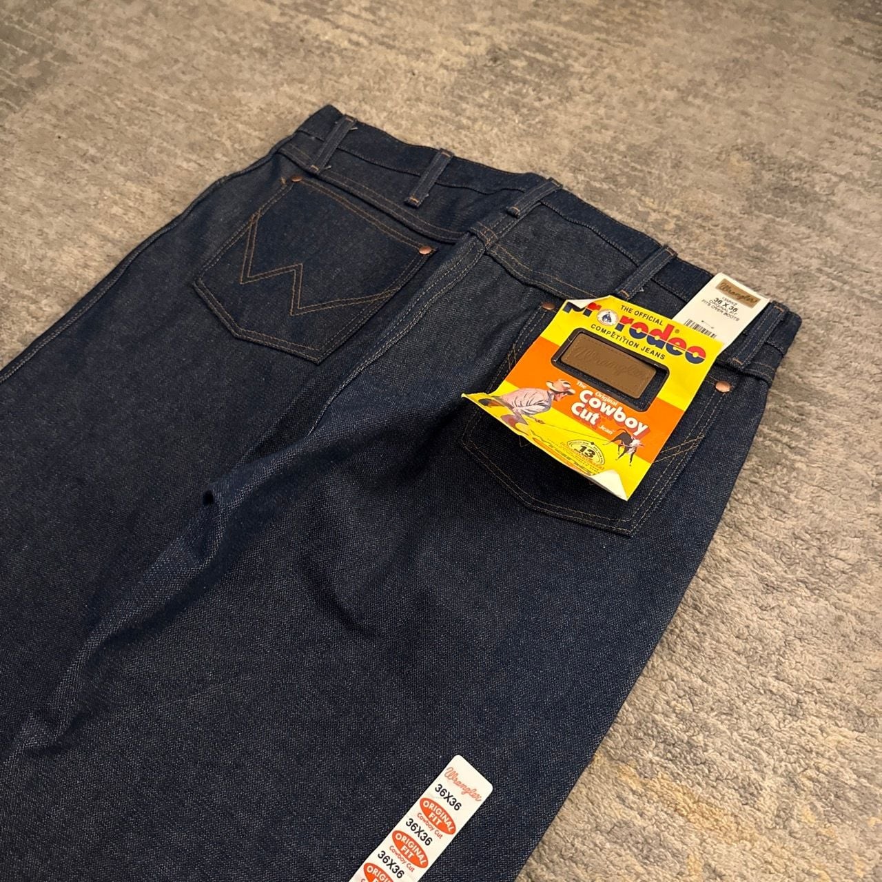 Wrangler 13MWZ Pro Rodeo Original Fit Cowboy Cut Jeans 36×36