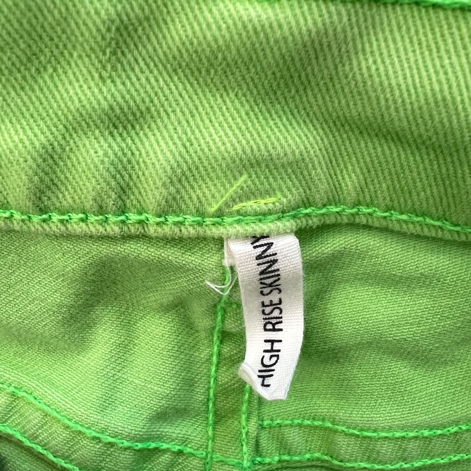 Rag & Bone Jeans Women’s Size 28 Lime Green High-Rise Skinny