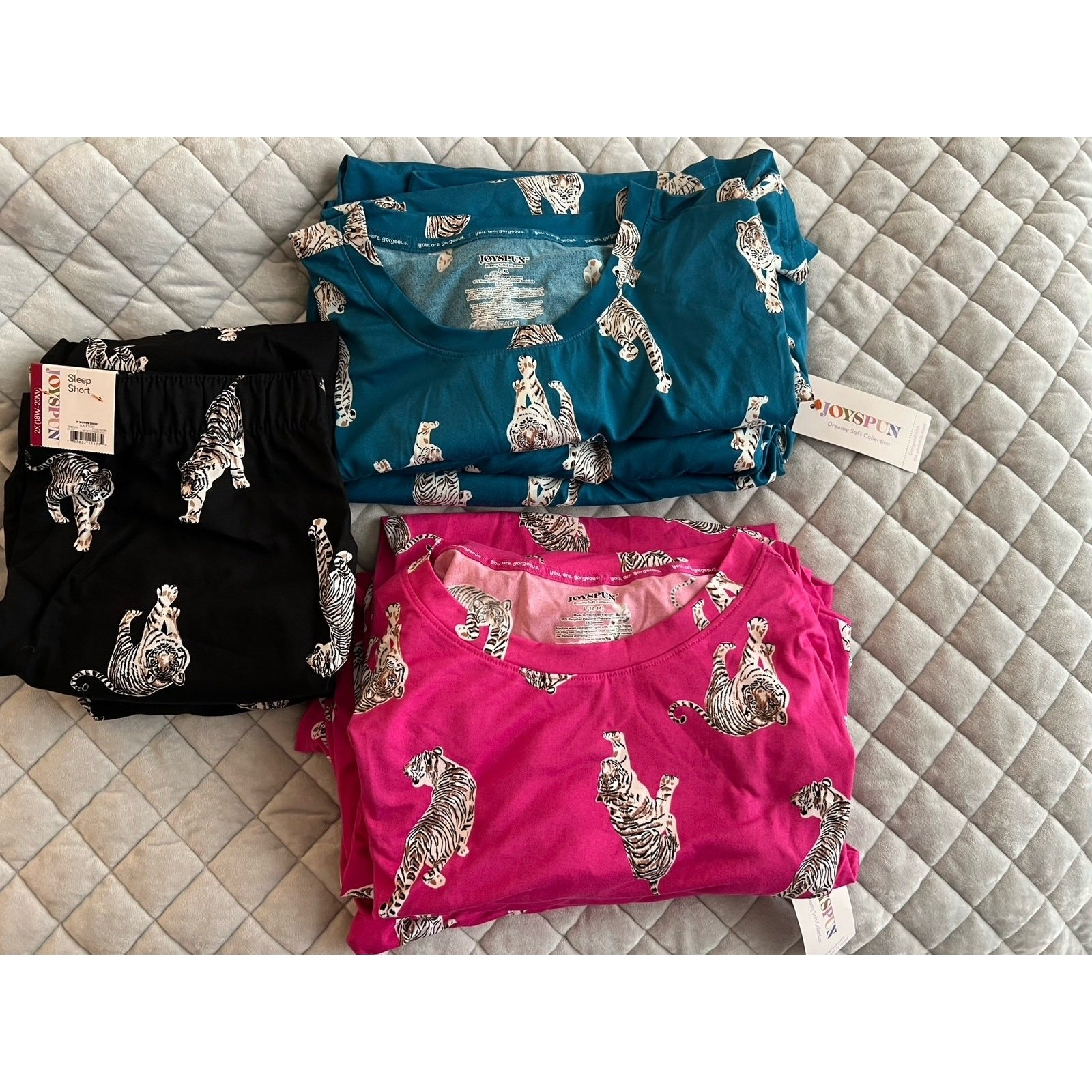 Tiger Pajama Bundle (Includes 10 pajamas) NWT