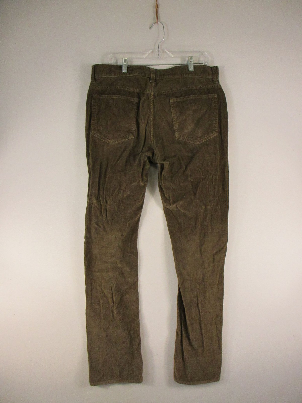JCrew Pants Mens 34×34 The Sutton Corduroy Brown Straight Leg Casual Five Pocket