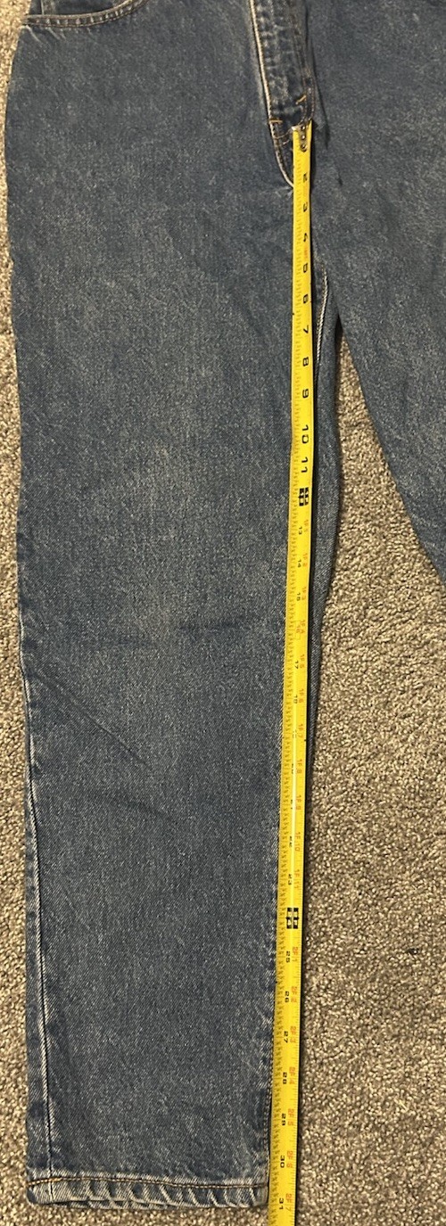 Levi Strauss & Co Blue Cotton Denim Jeans Measurements Pics
