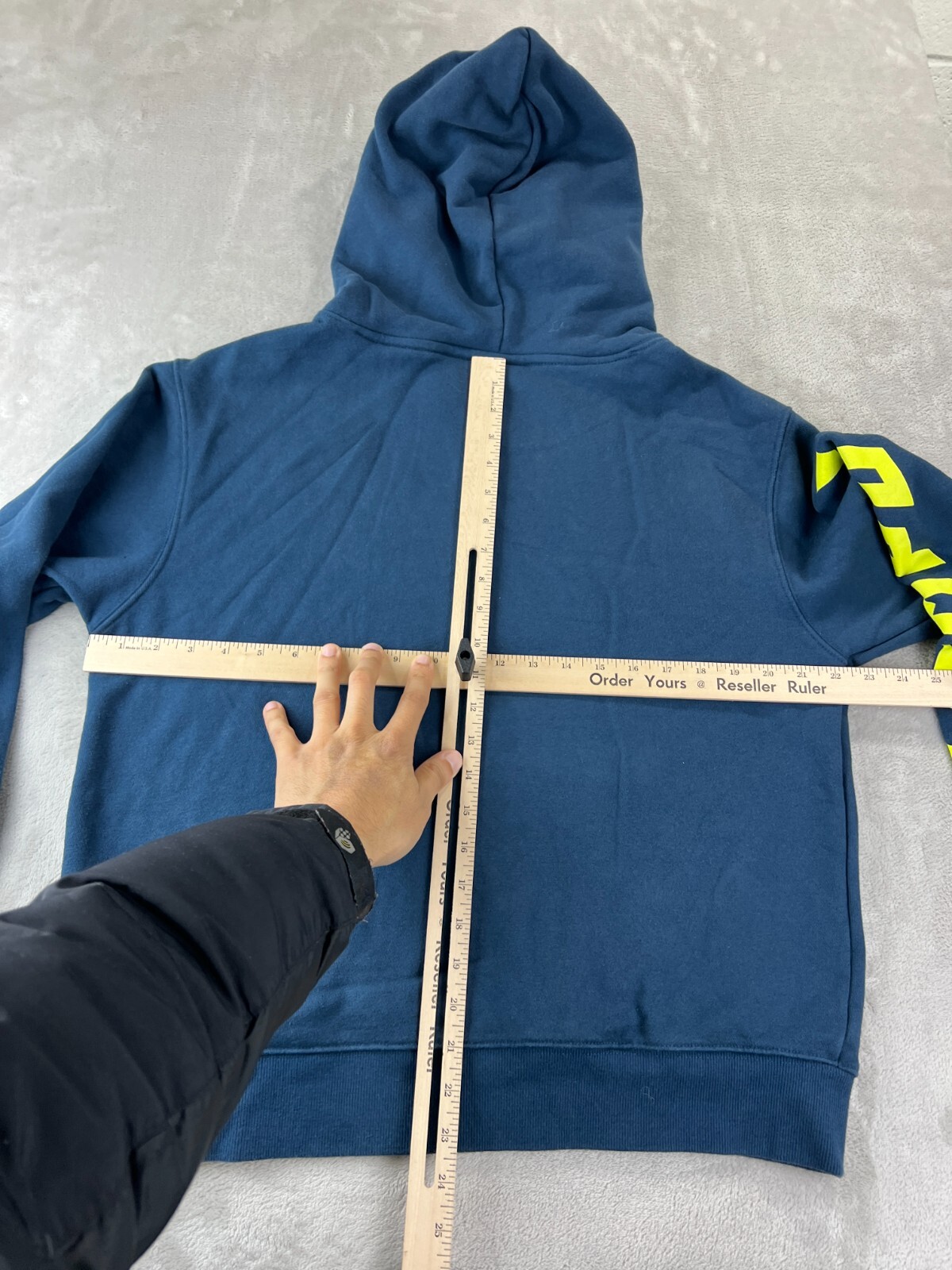 TEMPUS STUDIO Sweatsuit Jogger Set Size LARGE Blue Heavyweight Hoodie + Pant