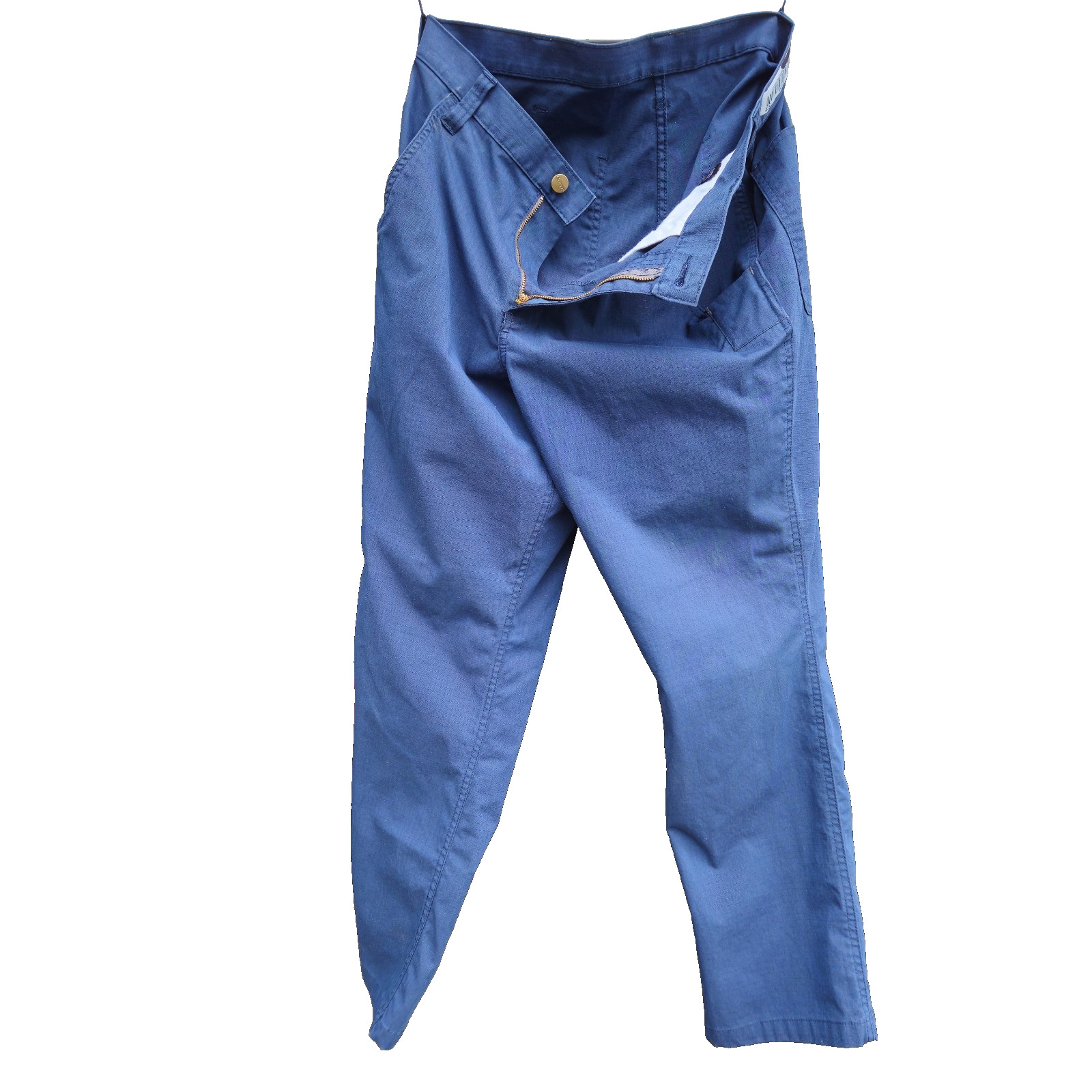 Carhartt Carpenter Khaki Blue Relaxed Fit Work/ Casual Pants Men’s 32×28 “NEW”