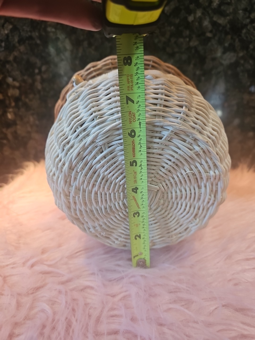 Rattan Mushroom Basket Bag Wicker Woven Women Handbags Beach Straw Bag Box