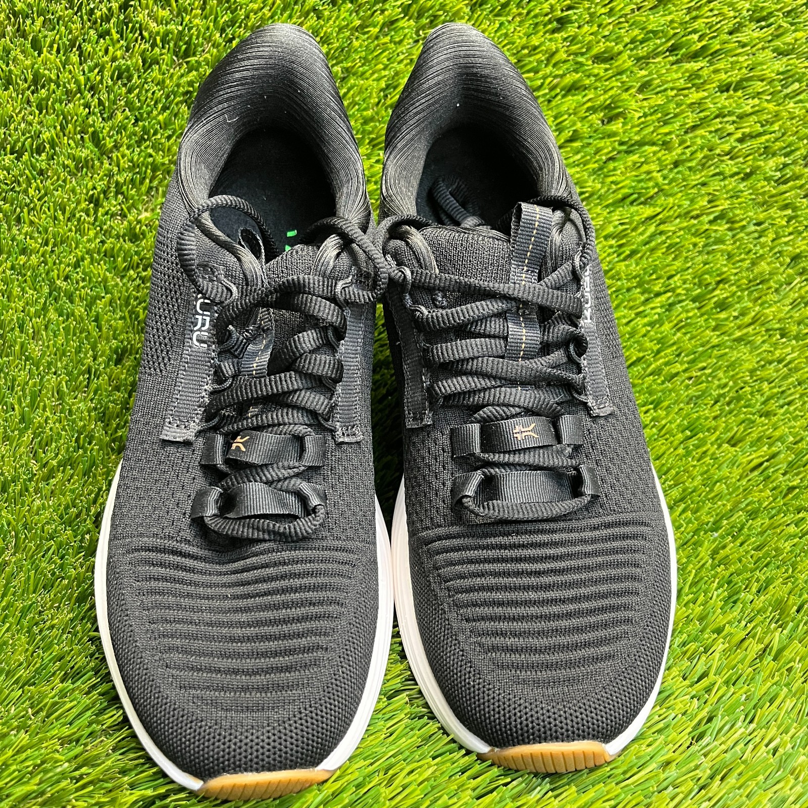 Kuru Atom 2 Womens Size 8 Black White Athletic Running Walking Shoes Sneakers