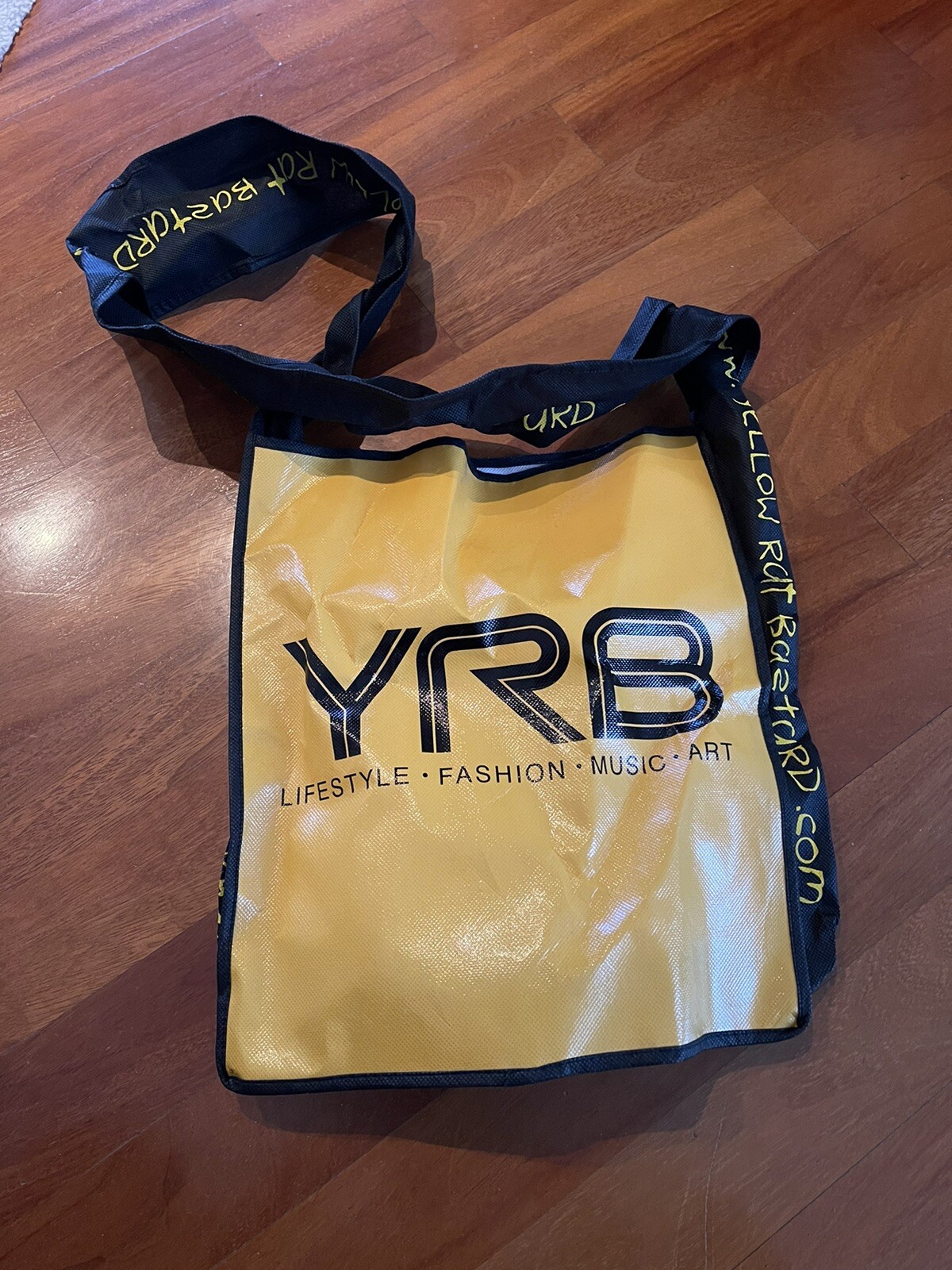 Yellow Rat Bastard New York Vintage Shopping Bag Re-usable Borsa Riutilizzabile