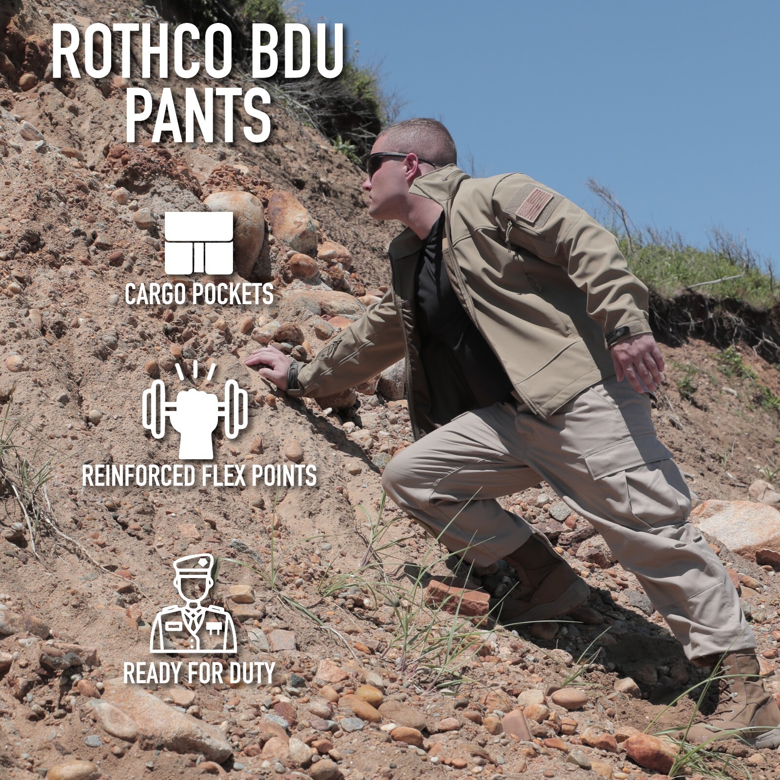 Tactical BDU Pants Camo Cargo Uniform 6 Pocket Camouflage Military Army Fatigues