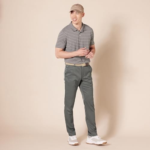 AMAZON ESSENTIALS MEN’S SLIM-FIT STRETCH GOLF PANT SIZE: MEN 30W X 29L GREY